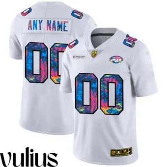 Jets Jersey Custom, White Men's Jersey, 2020 White Crucial Catch Limited Stitched Jersey -