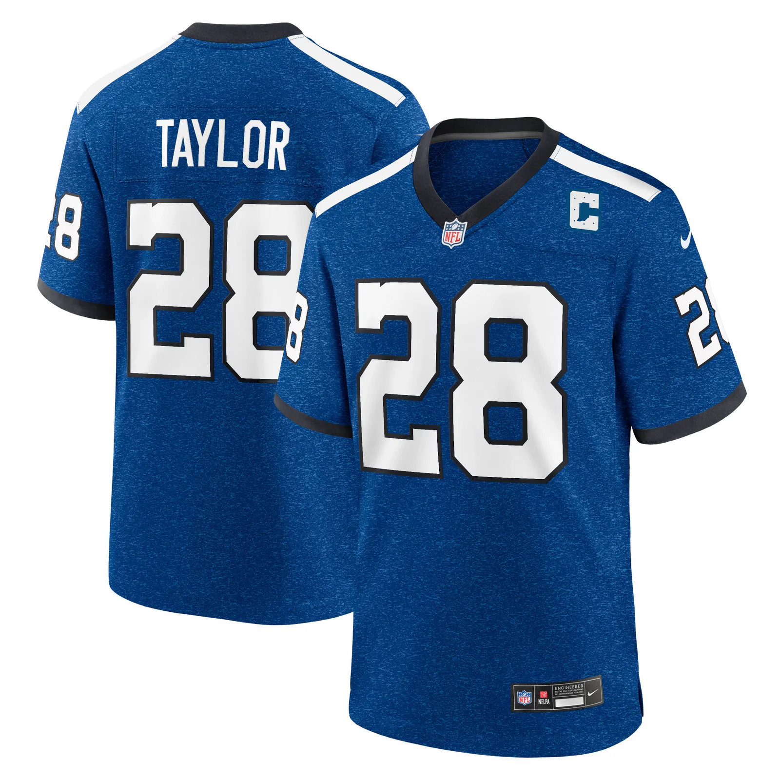 Men'sJonathan Taylor Indianapolis Colts Indiana Nights Alternate Game Jersey - Royal -