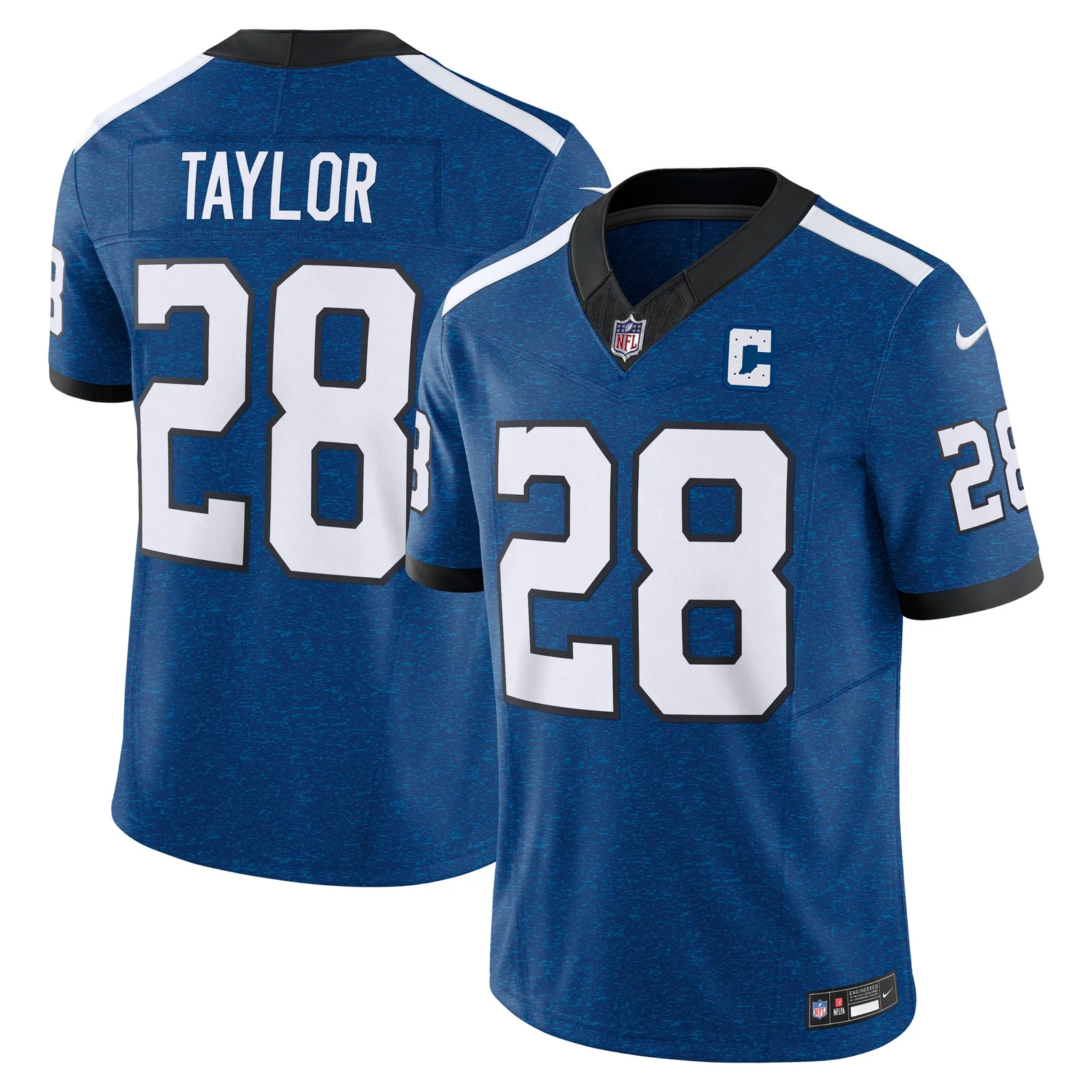 Men'sJonathan Taylor Indianapolis Colts Indiana Nights Alternate Vapor F.U.S.E. Limited Jersey - Royal -