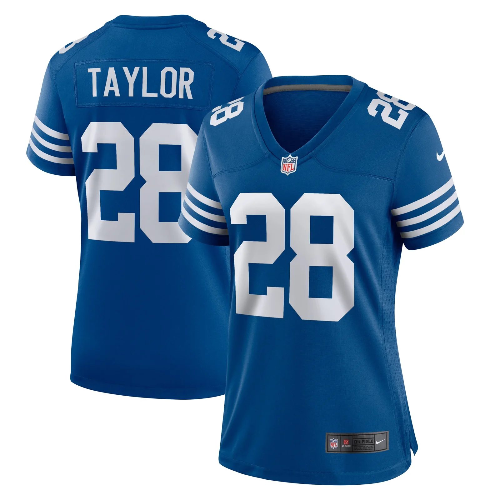 Jonathan Taylor Indianapolis Colts Woman's Game Player Jersey - Royal -