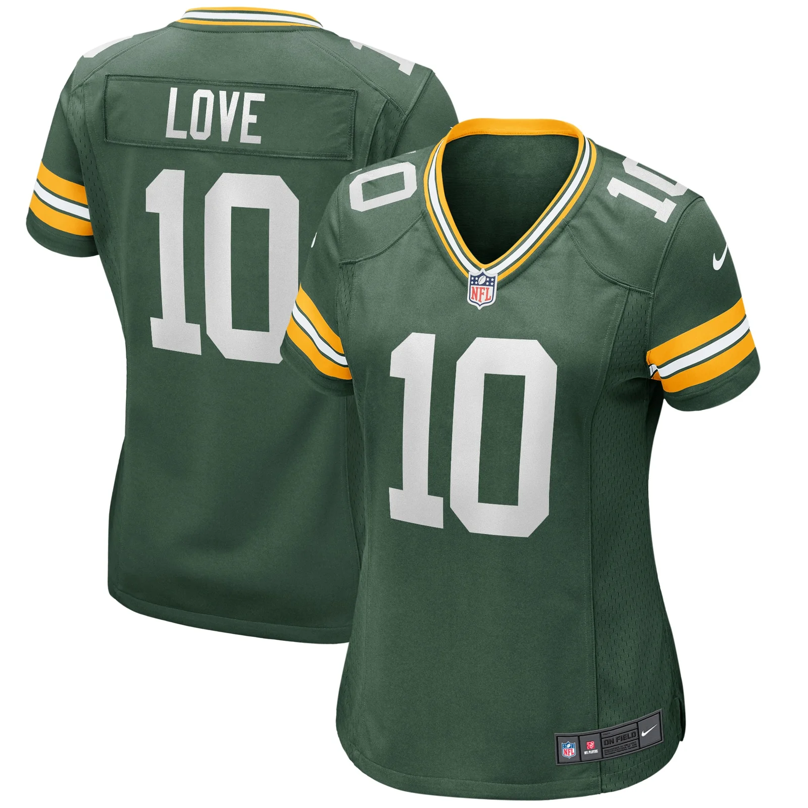 Jordan Love Green Bay Packers Woman's Game Jersey - Green -