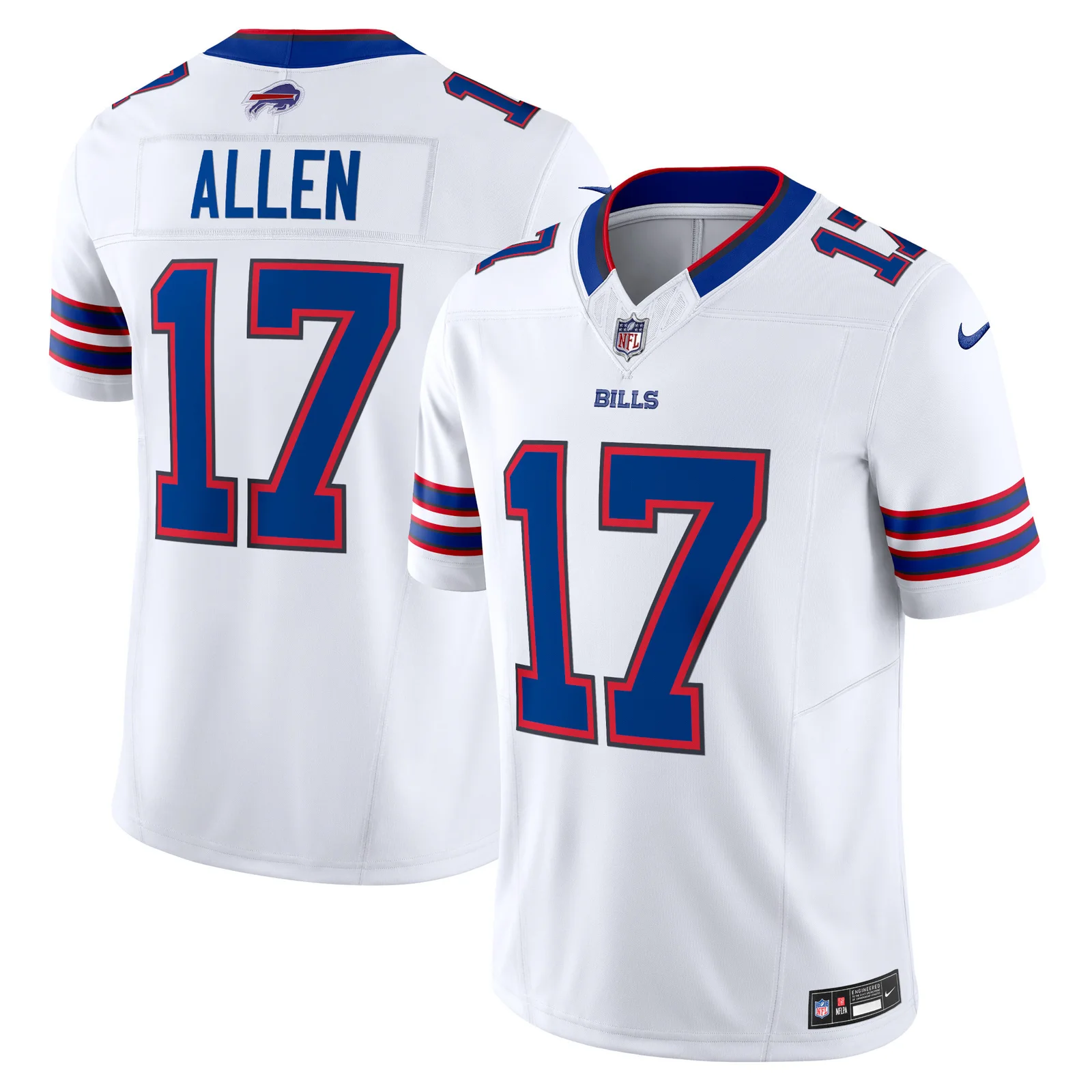 Men'sJosh Allen Buffalo Bills Vapor F.U.S.E. Limited Jersey - White -