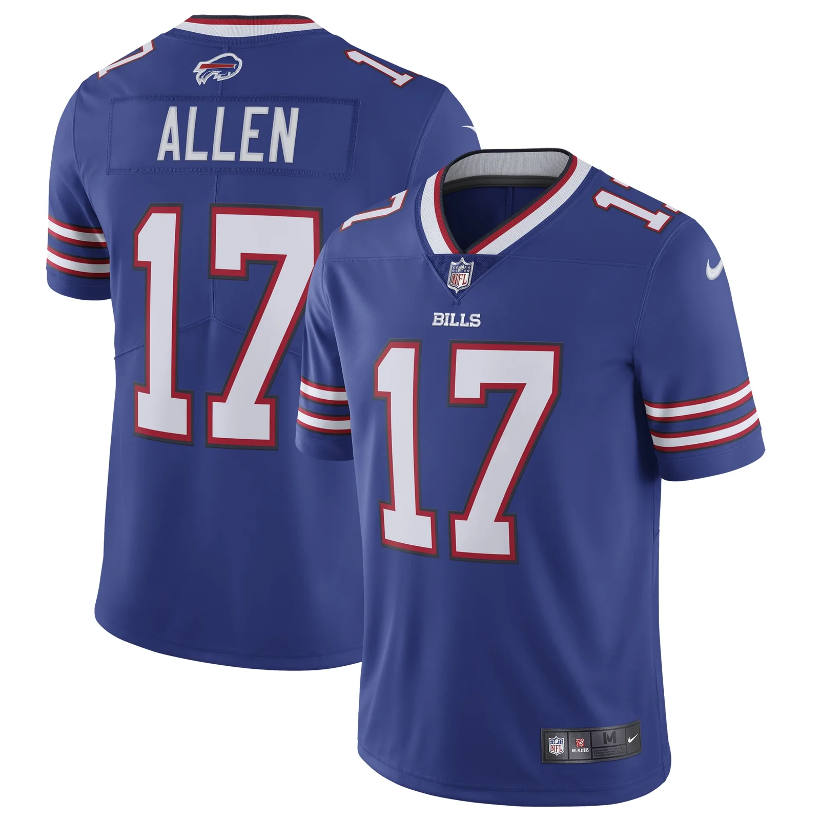 Men'sJosh Allen Buffalo Bills Vapor Untouchable Limited Jersey - Royal -
