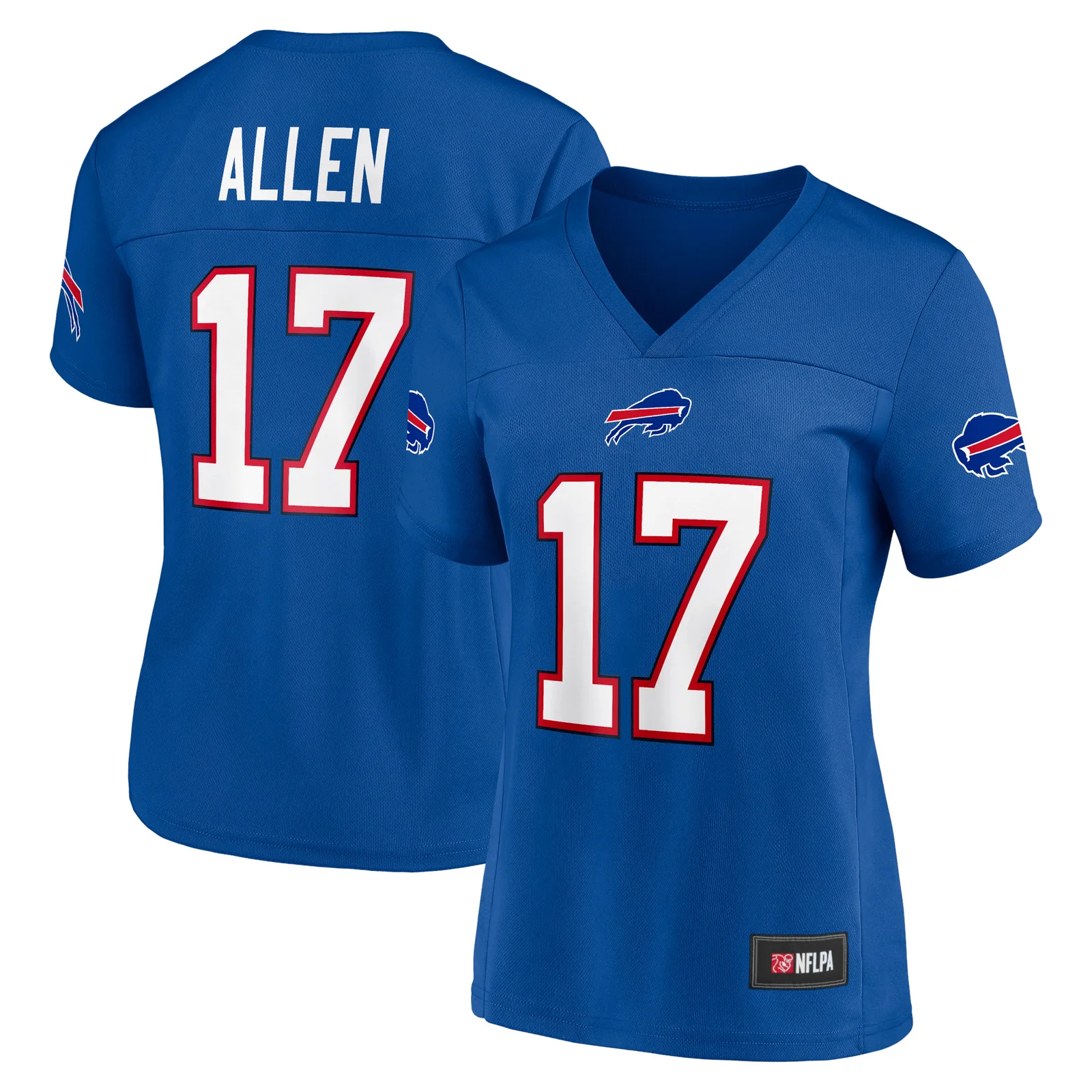 Woman's Josh Allen Royal Buffalo Bills Game Time Player Jersey -