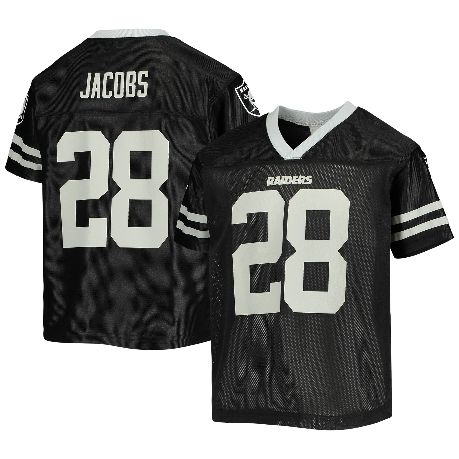 Youth Josh Jacobs Black Las Vegas Raiders  Jersey