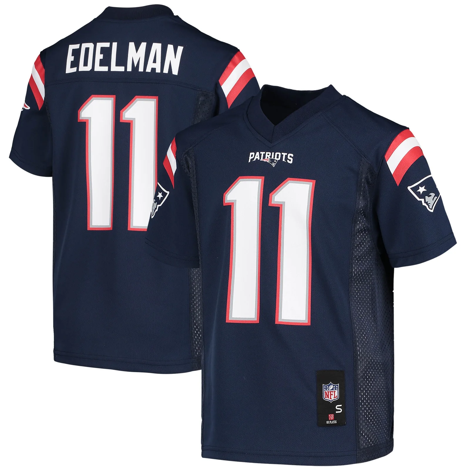 Julian Edelman New England Patriots Youth  Player Jersey - Navy