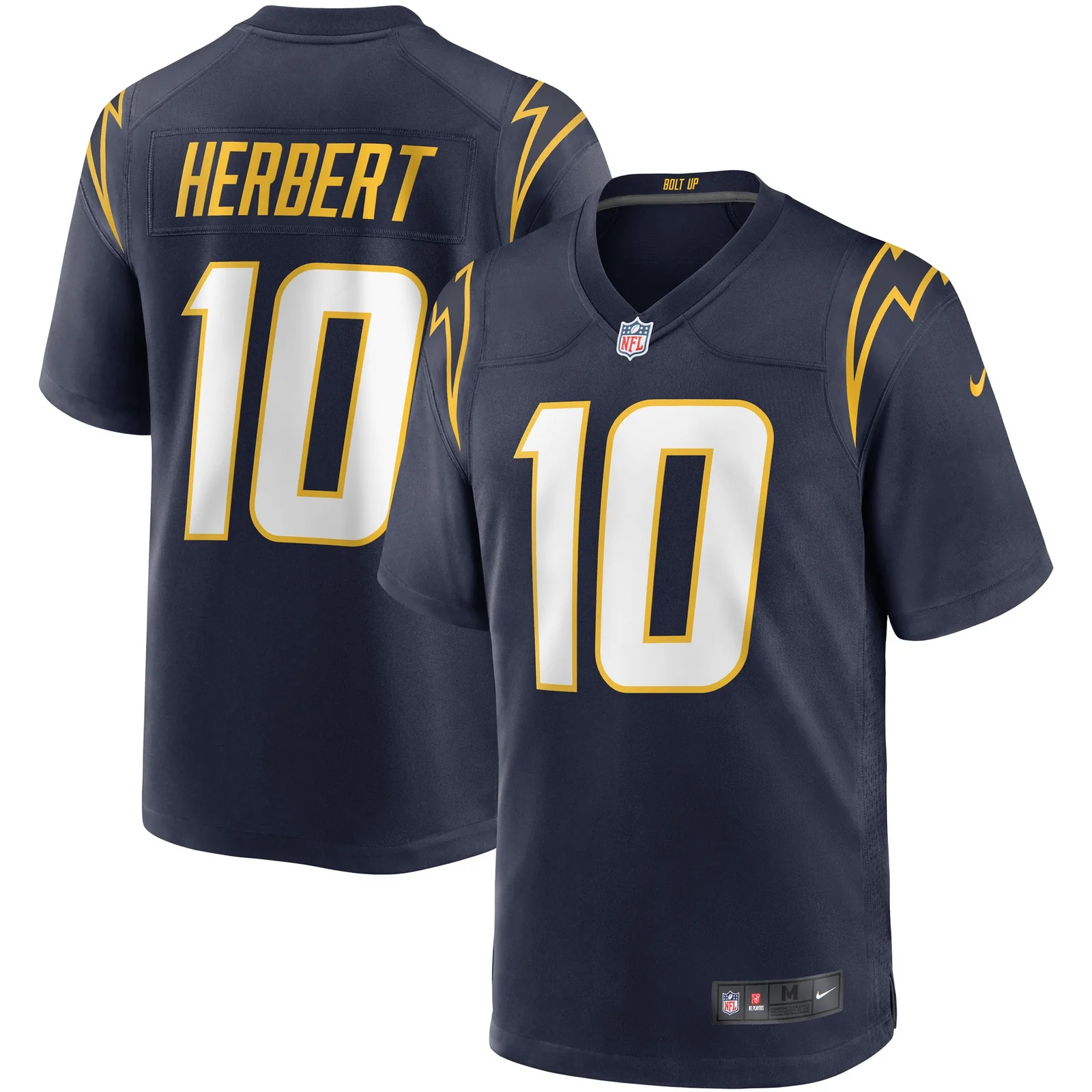Men's Justin Herbert Los Angeles Chargers Game Jersey - Navy -