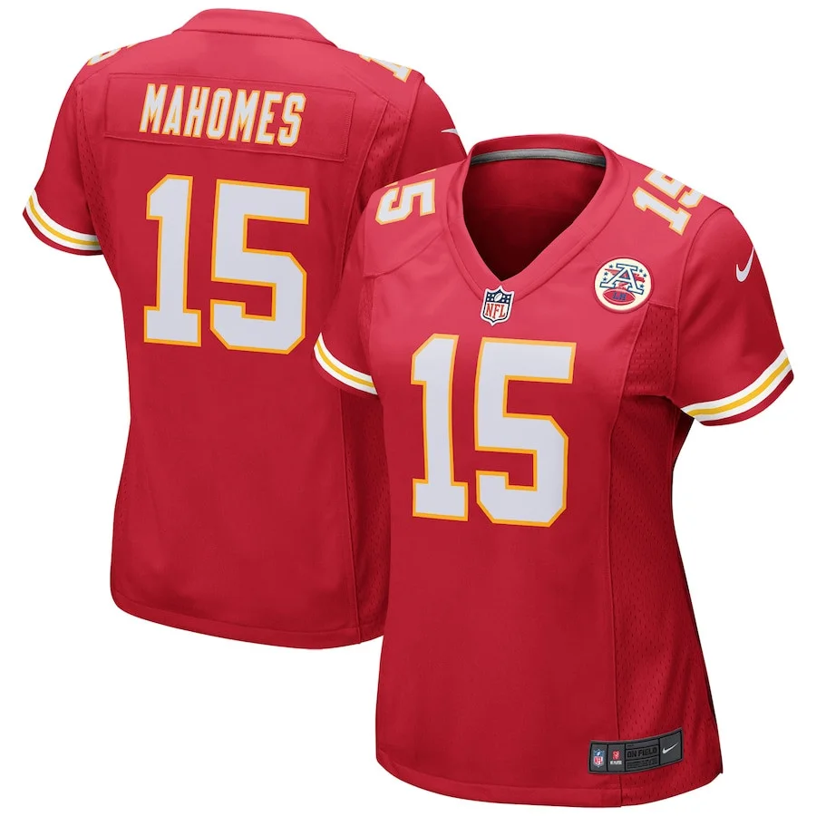 Woman's Patrick Mahomes Kansas City Chiefs Home Game Jersey - Red -