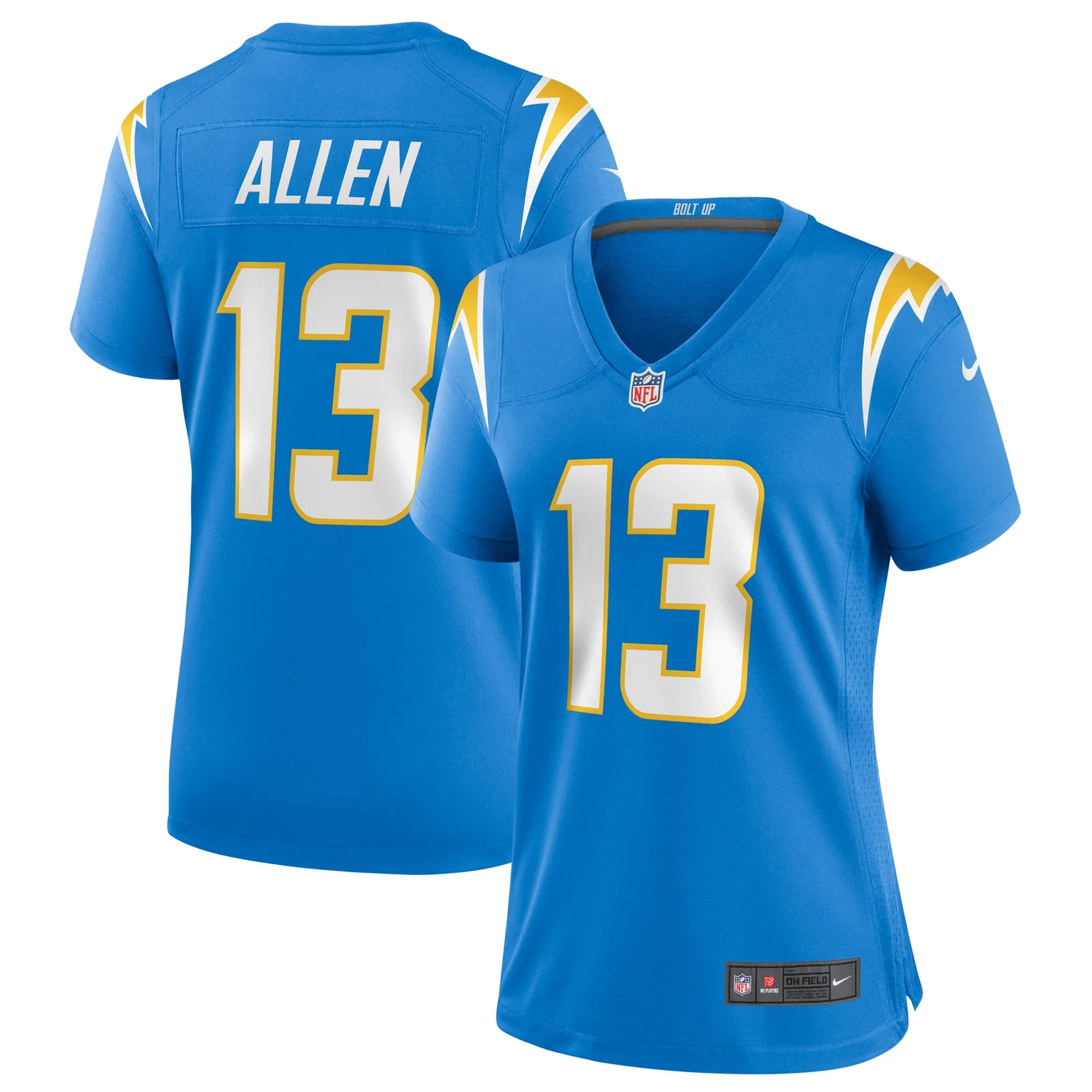 Keenan Allen Los Angeles Chargers Woman's Game Jersey - Powder Blue -
