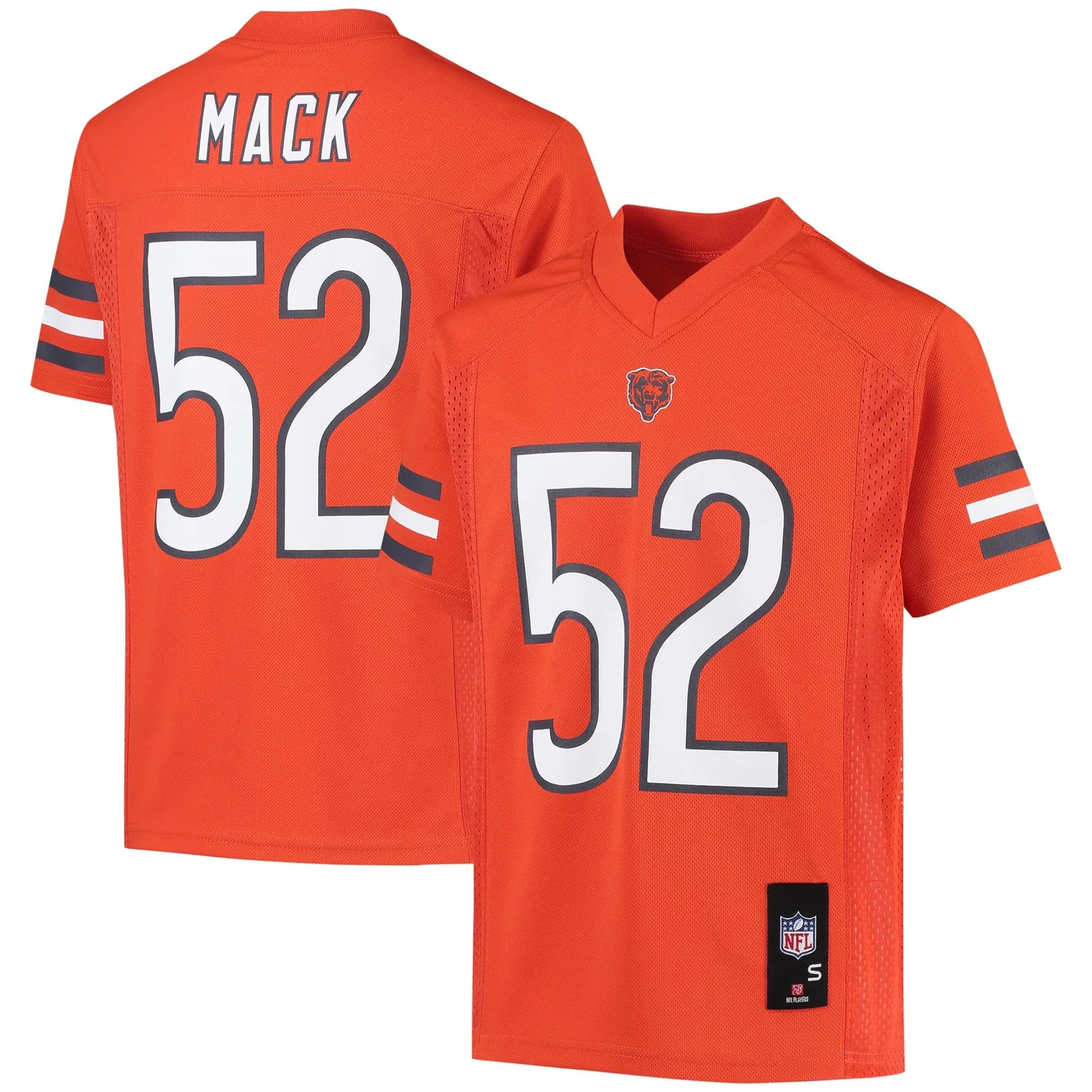 Khalil Mack Chicago Bears Youth  Player Jersey - Orange