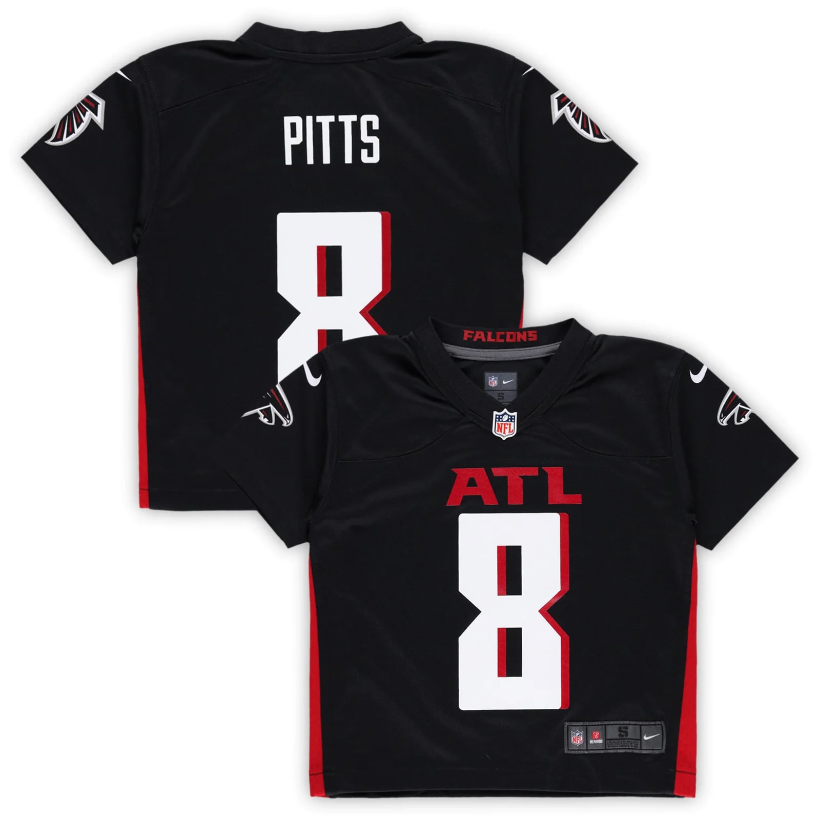 Men's Kyle Pitts Atlanta Falcons Preschool Game Jersey - Black -