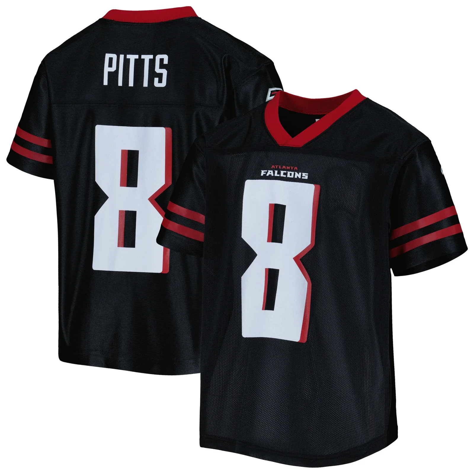 Youth Kyle Pitts Black Atlanta Falcons Team  Jersey