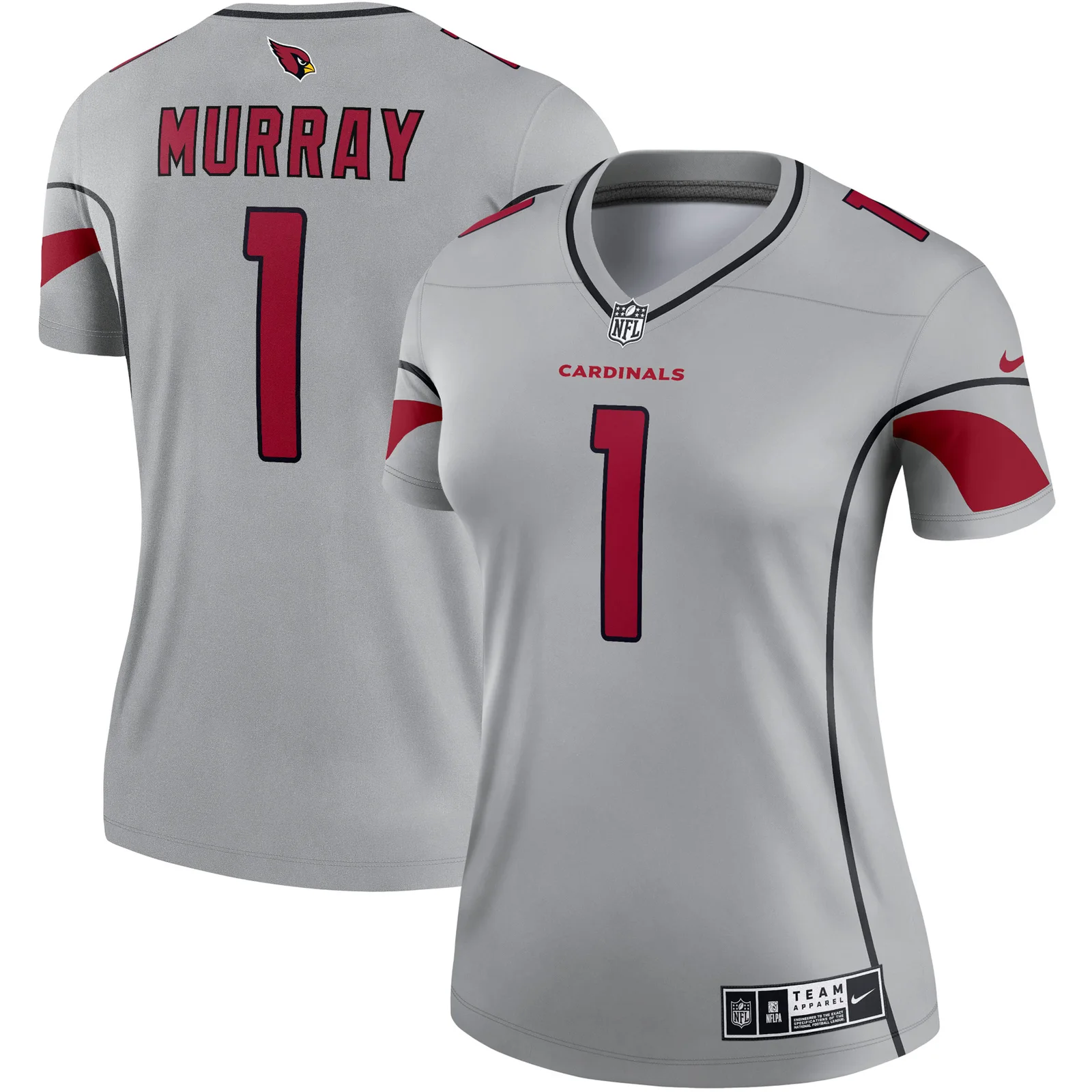 Kyler Murray Arizona Cardinals Woman's Inverted Legend Jersey - Gray -