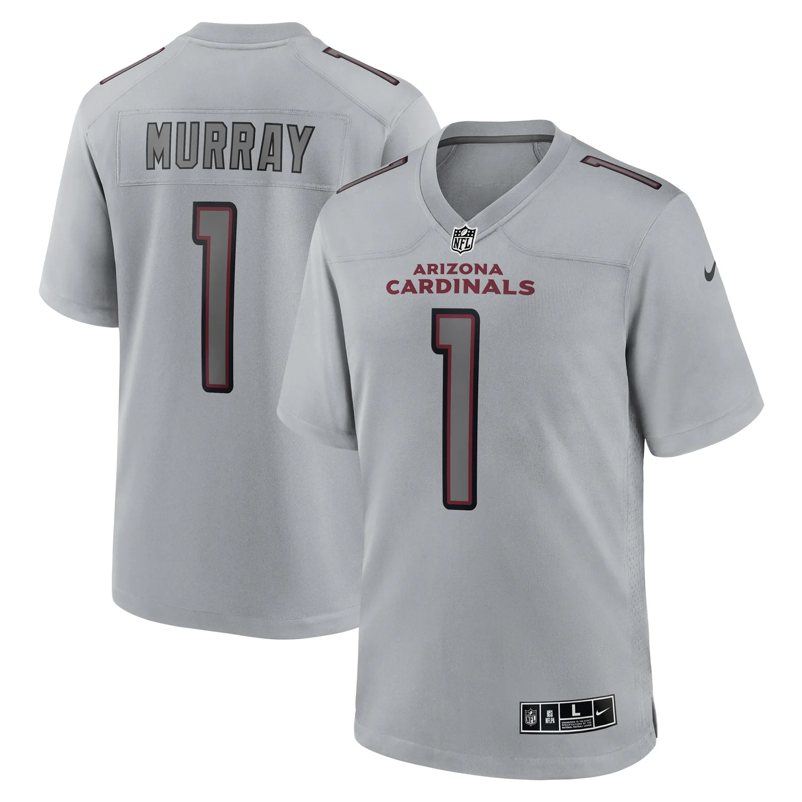 Men's Kyler Murray Arizona Cardinals Atmosphere Fashion Game Jersey - Gray -