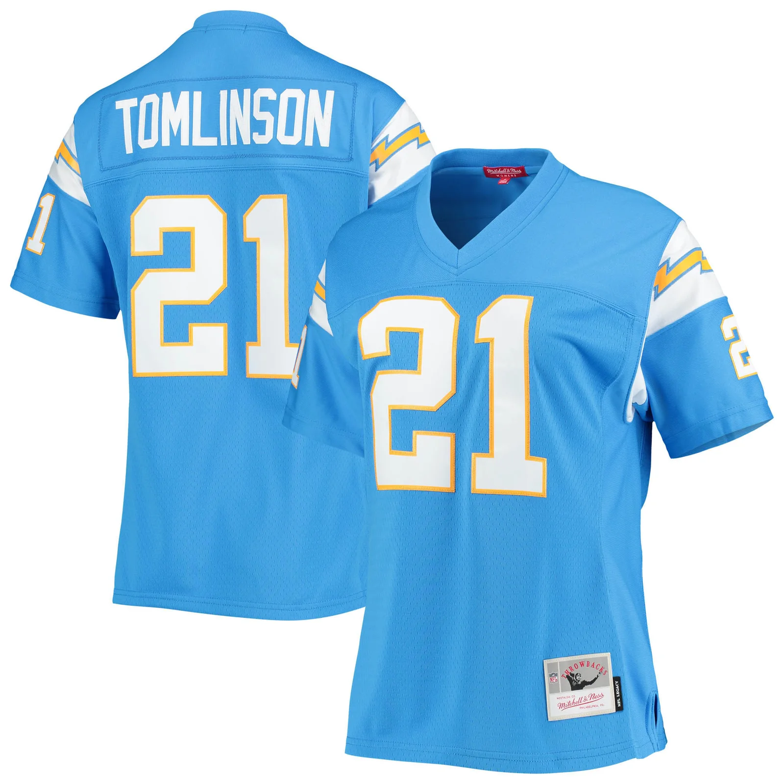 LaDainian Tomlinson Los Angeles Chargers Mitchell &amp; Ness Woman's Legacy  Player Jersey - Powder Blue