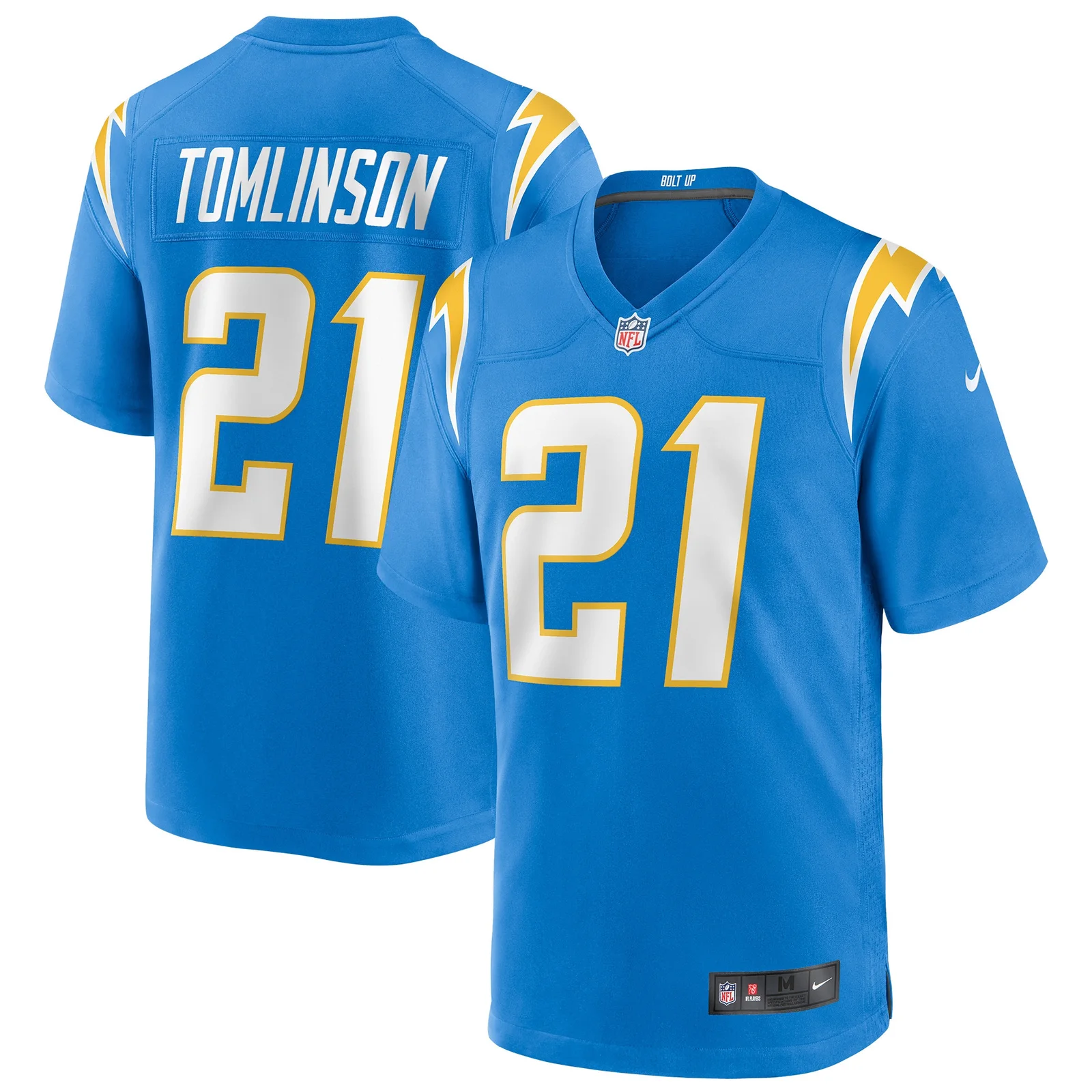 Men's LaDainian Tomlinson Los Angeles Chargers Game Retired Player Jersey - Powder Blue -