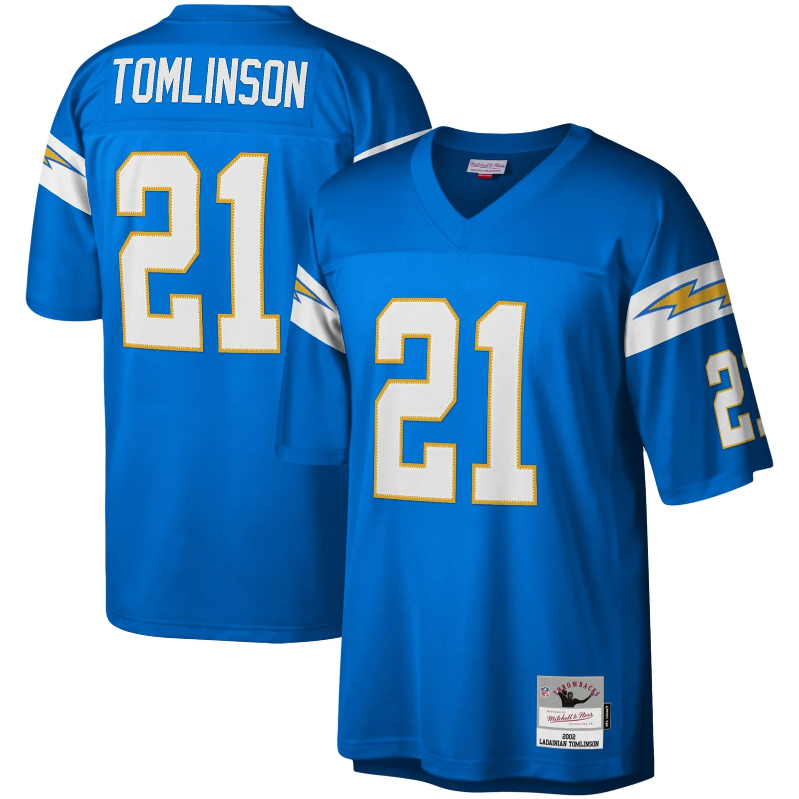 Men's LaDainian Tomlinson Los Angeles Chargers Mitchell &amp; Ness Legacy  Jersey - Powder Blue