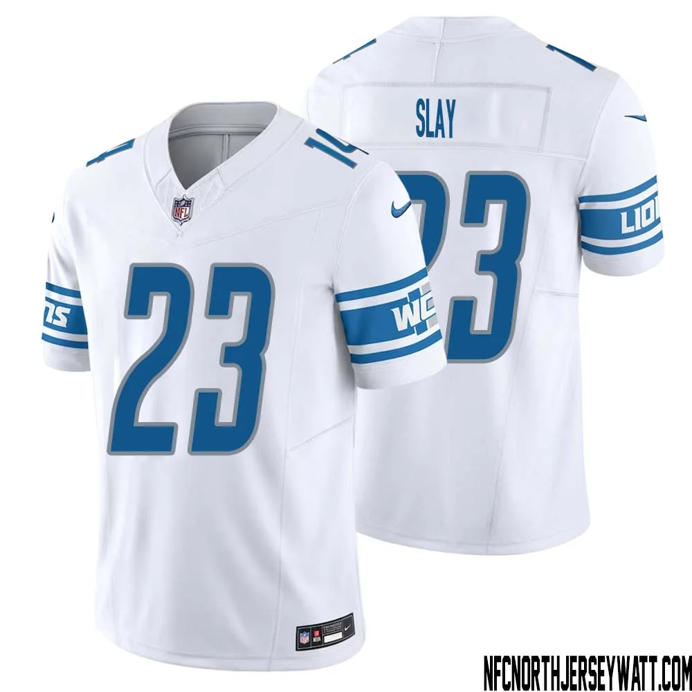 Darius Slay No 23 Men White Detroit Lions Vapor F.U.S.E. Limited Jersey 1