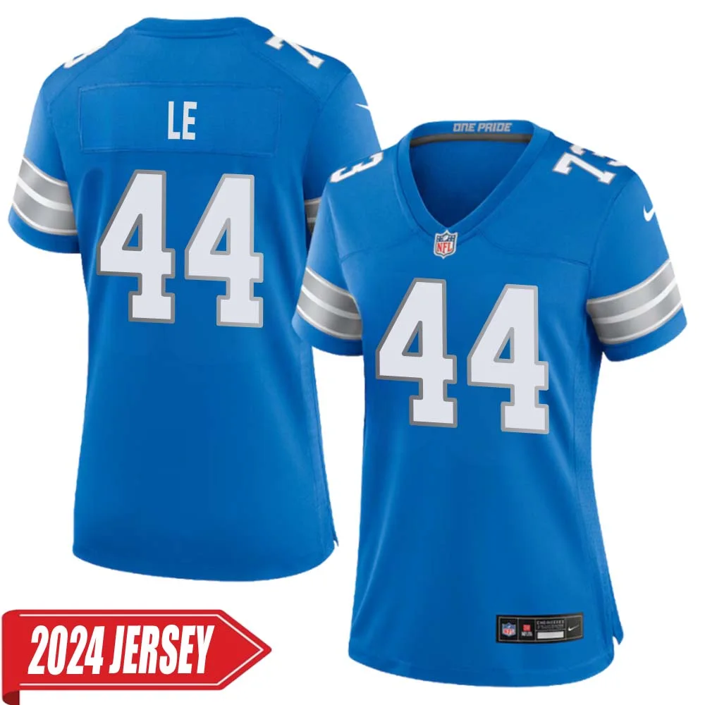 Dick Le No 44 Woman s Detroit Lions Home Game 2024 Jersey Blue