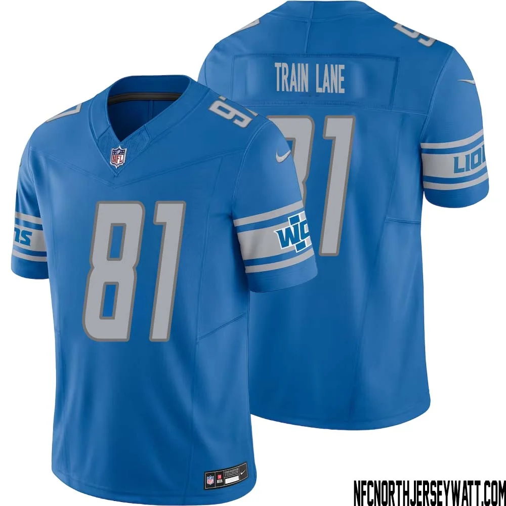 Night Train Lane No 81 Men Blue Detroit Lions Vapor F.U.S.E. Limited Jersey