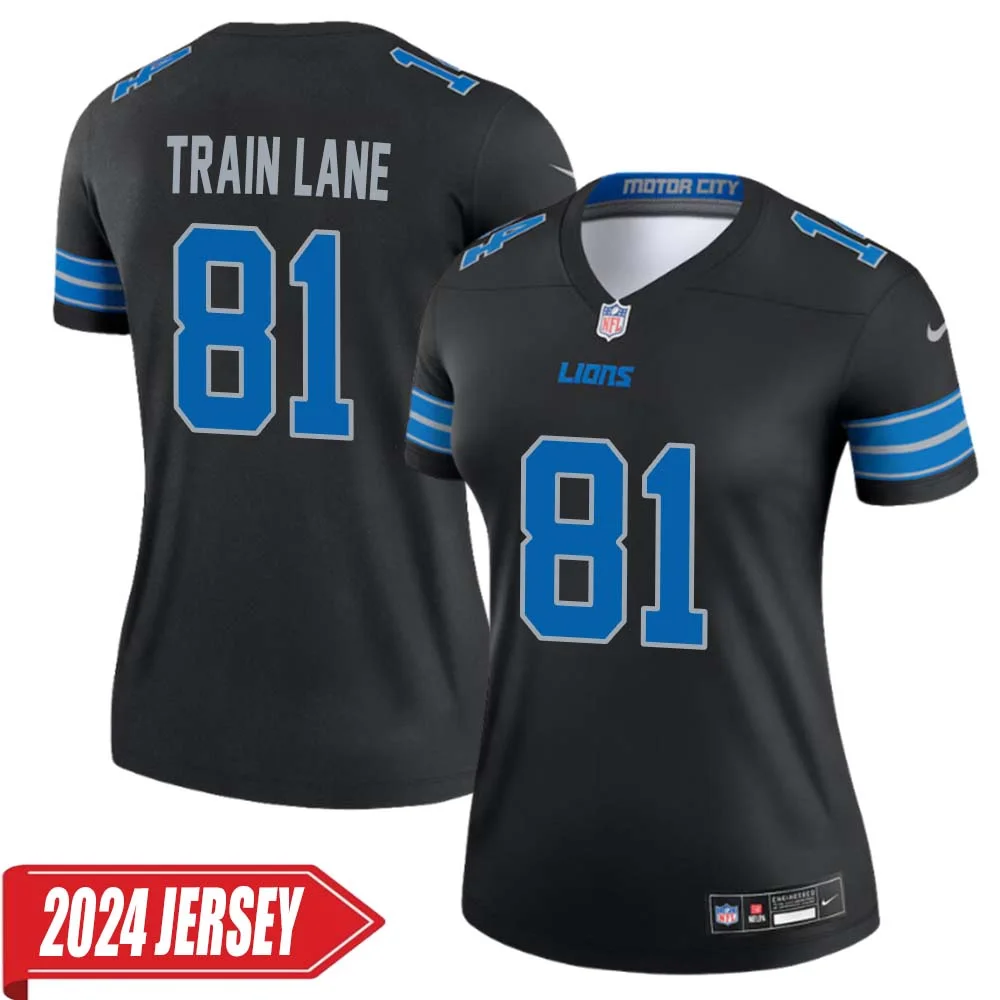 Night Train Lane No 81 Woman s Detroit Lions 2nd Alternate Vapor F.U.S.E. Limited 2024 Jersey Black