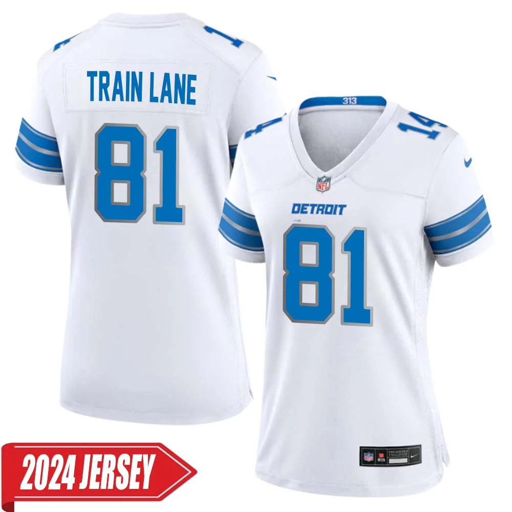 Night Train Lane No 81 Woman s Detroit Lions Away Game 2024 Jersey White