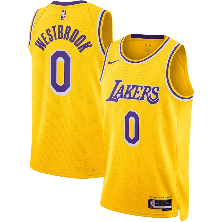 Youth's Los Angeles Lakers Custom 2022/23 Swingman Jersey - Icon Edition -