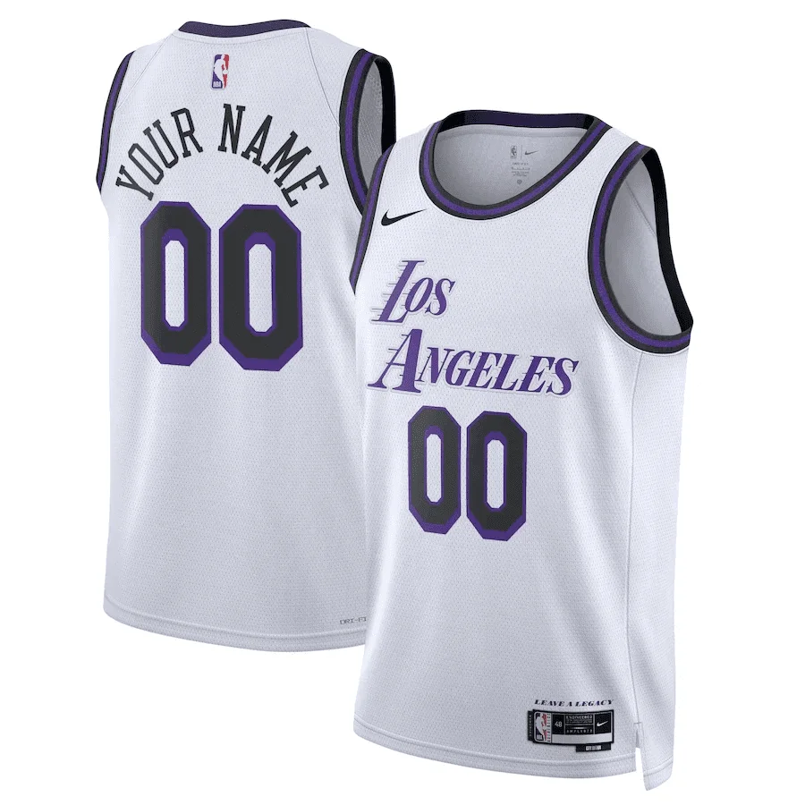 Youth's Los Angeles Lakers Custom City Edition Swingman Jersey 2022-23 -