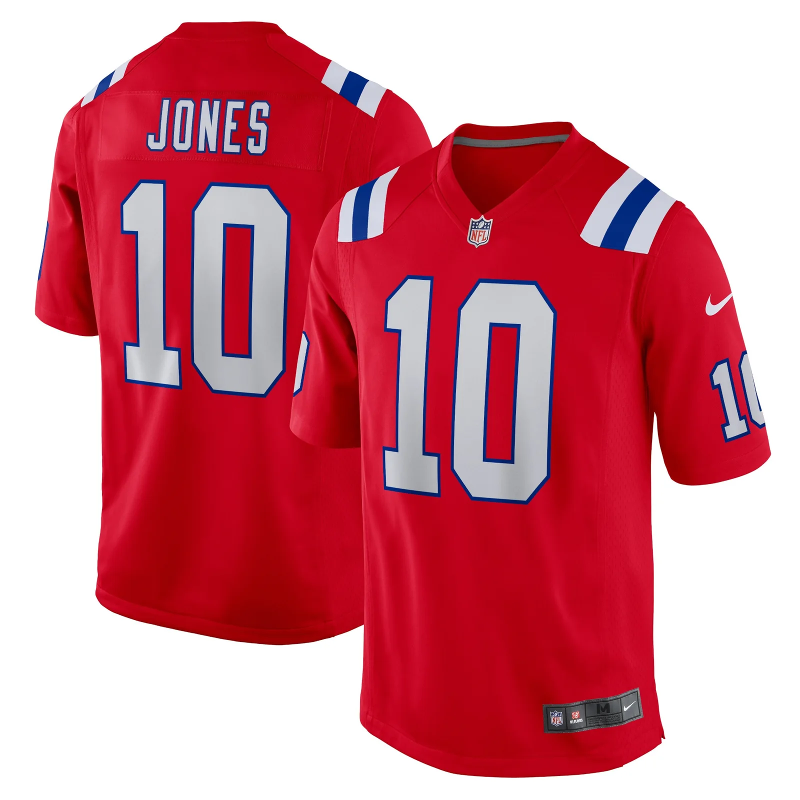 Mac Jones New England Patriots Youth Game Jersey - Red -