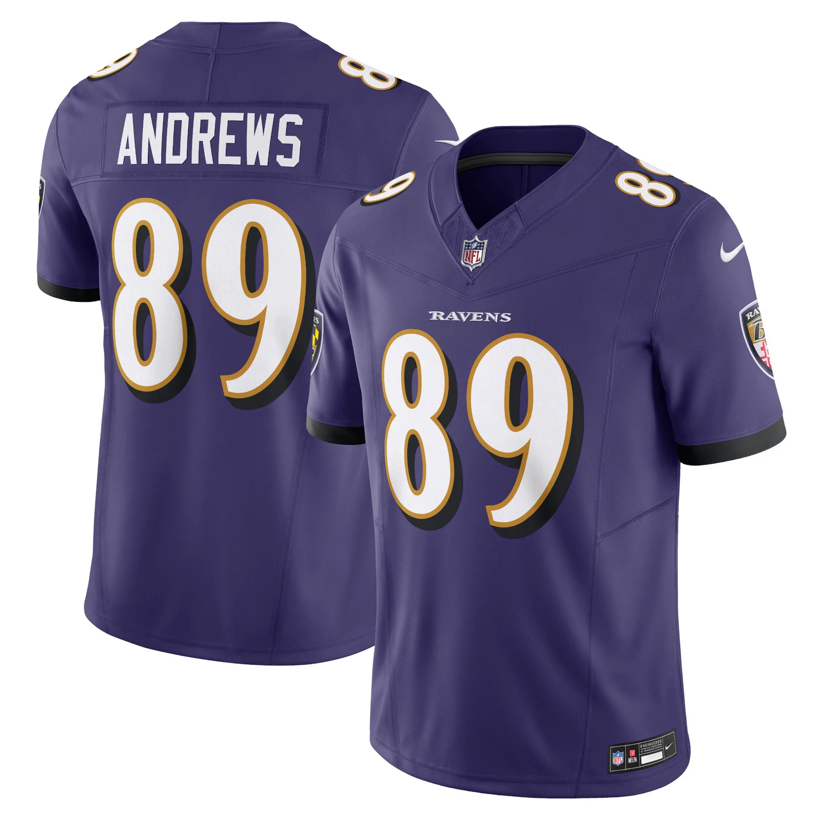 Men'sMark Andrews Baltimore Ravens Vapor F.U.S.E. Limited Jersey - Purple -