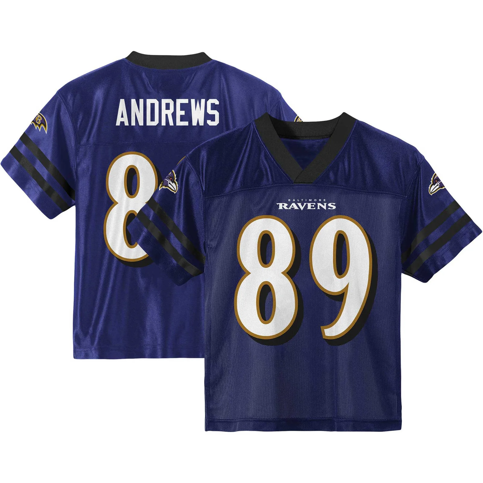 Youth Mark Andrews Purple Baltimore Ravens Player Jersey -