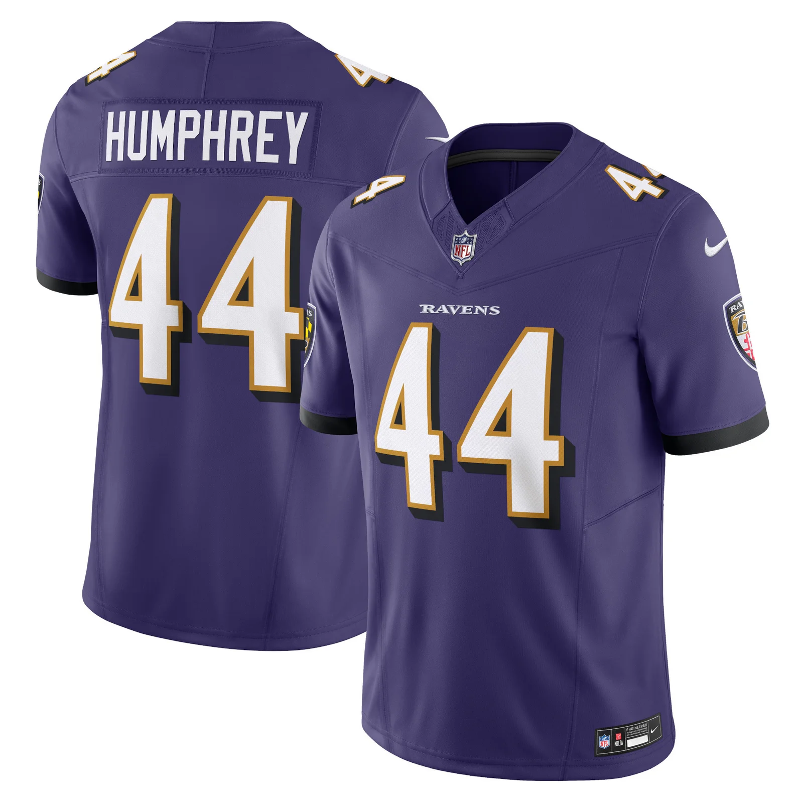Men'sMarlon Humphrey Baltimore Ravens Vapor F.U.S.E. Limited Jersey - Purple -