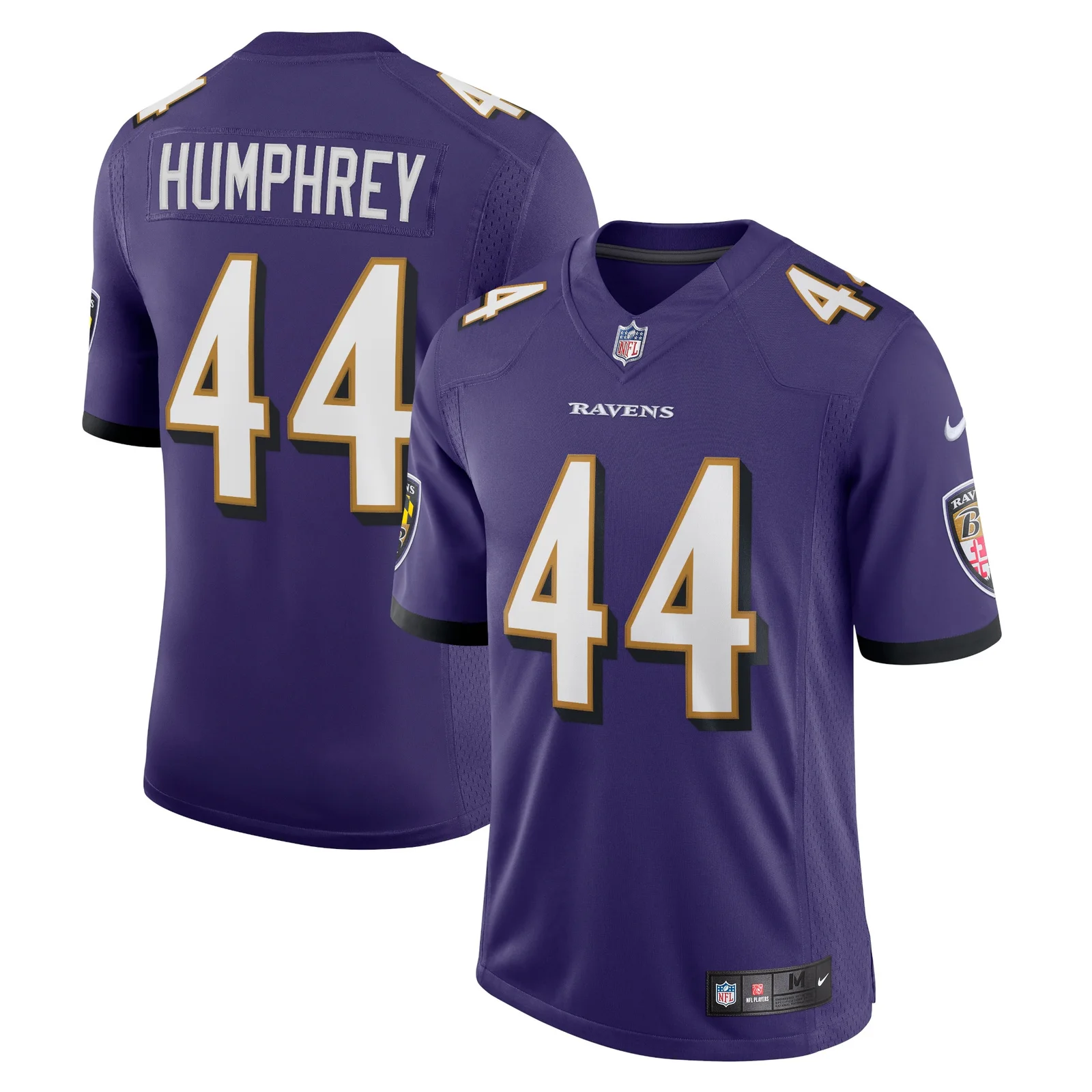 Men'sMarlon Humphrey Baltimore Ravens Vapor Limited Jersey - Purple -