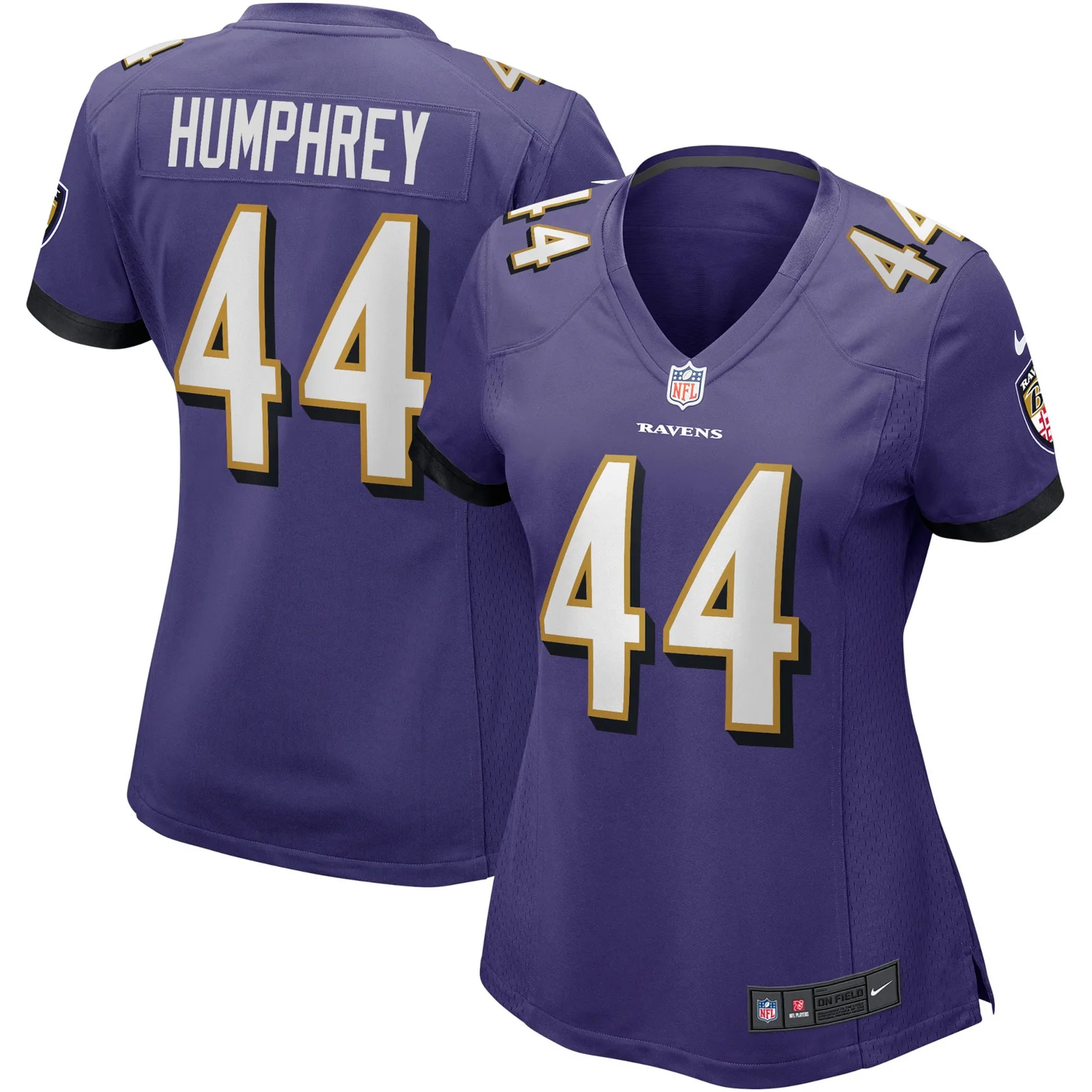 Marlon Humphrey Baltimore Ravens Woman's Game Player Jersey - Purple -