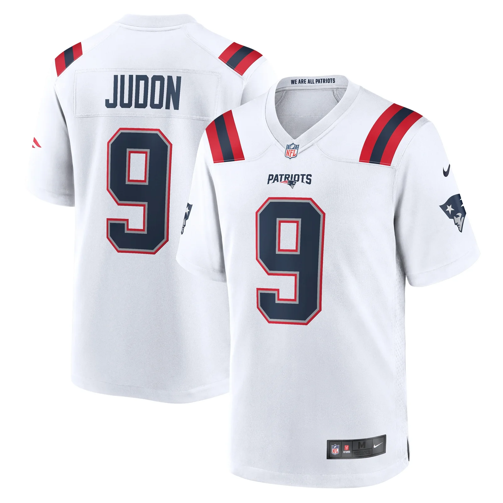 Men'sMatthew Judon New England Patriots  Game Jersey - White -
