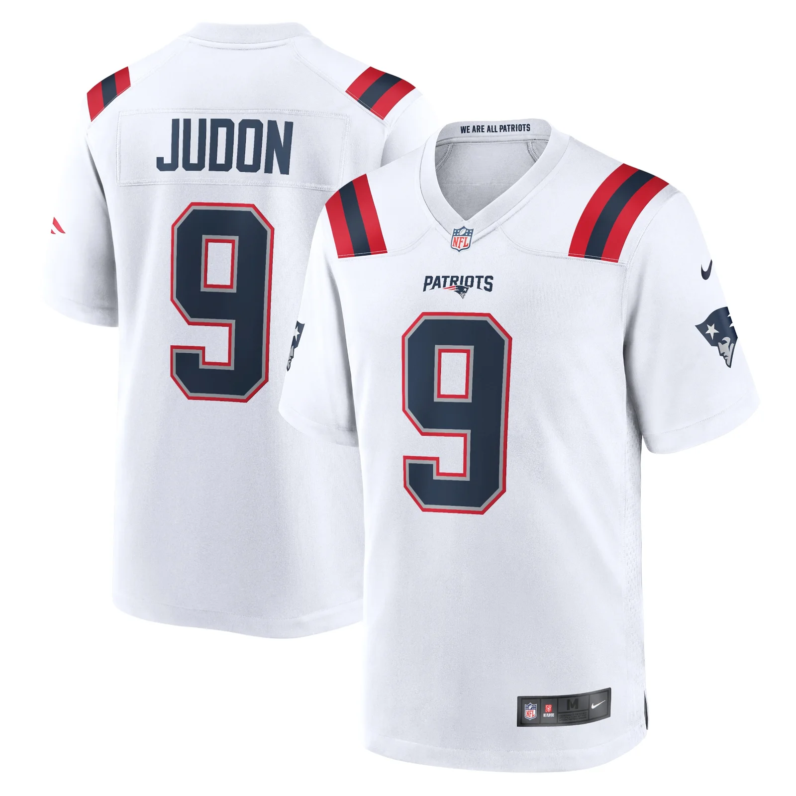 Men'sMatthew Judon New England Patriots Game Jersey - White -
