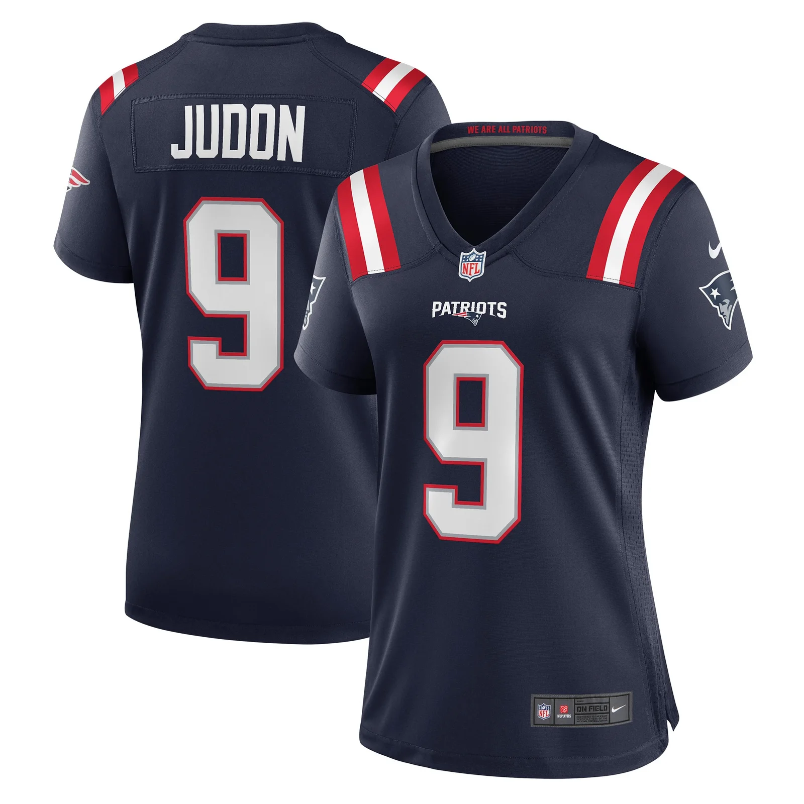 Matthew Judon New England Patriots Woman's Game Jersey - Navy -