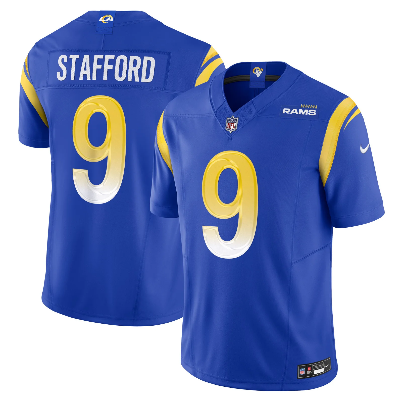 Men's Matthew Stafford Los Angeles Rams Vapor F.U.S.E. Limited Jersey - Royal -