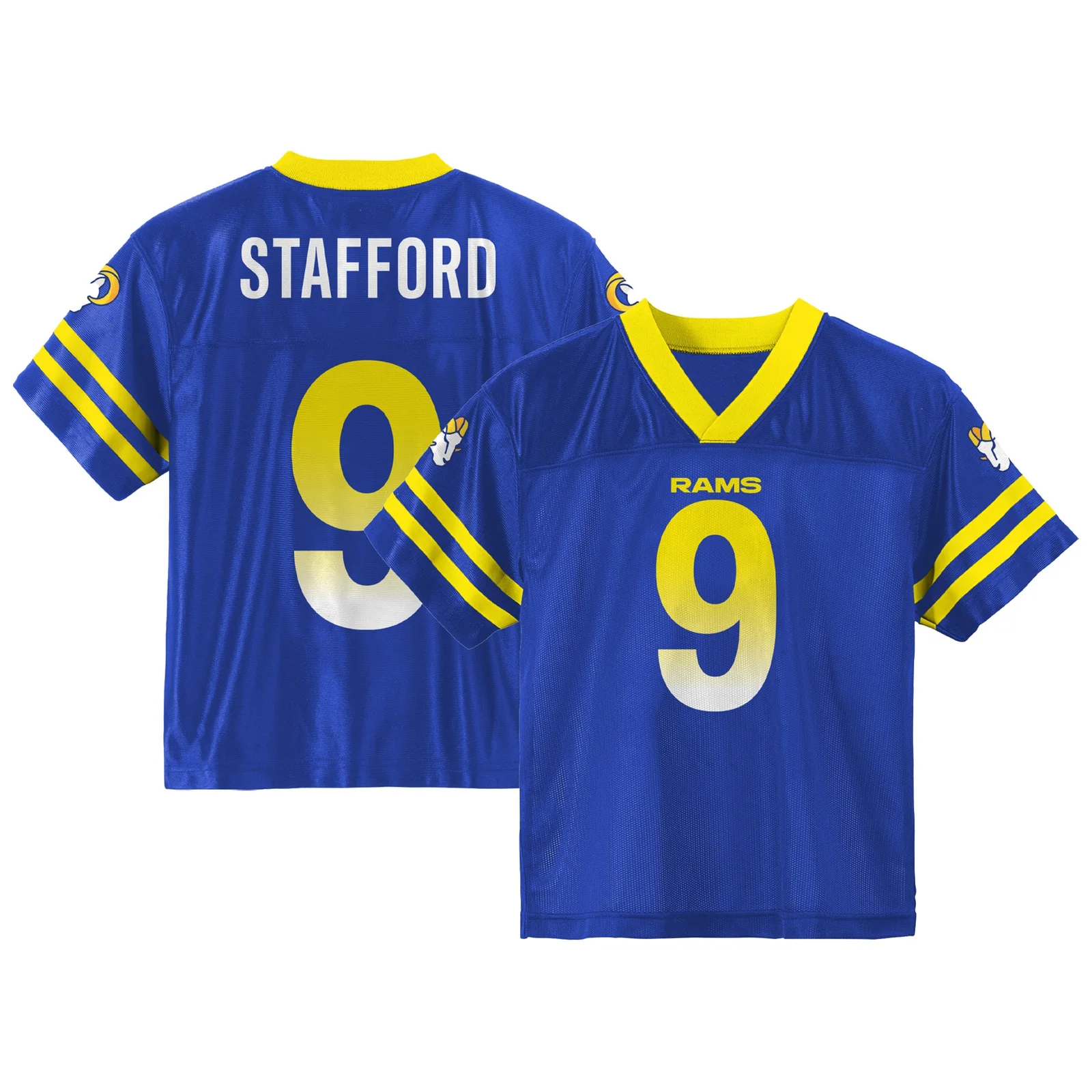 Men's Toddler Matthew Stafford Royal Los Angeles Rams Team Player Jersey -