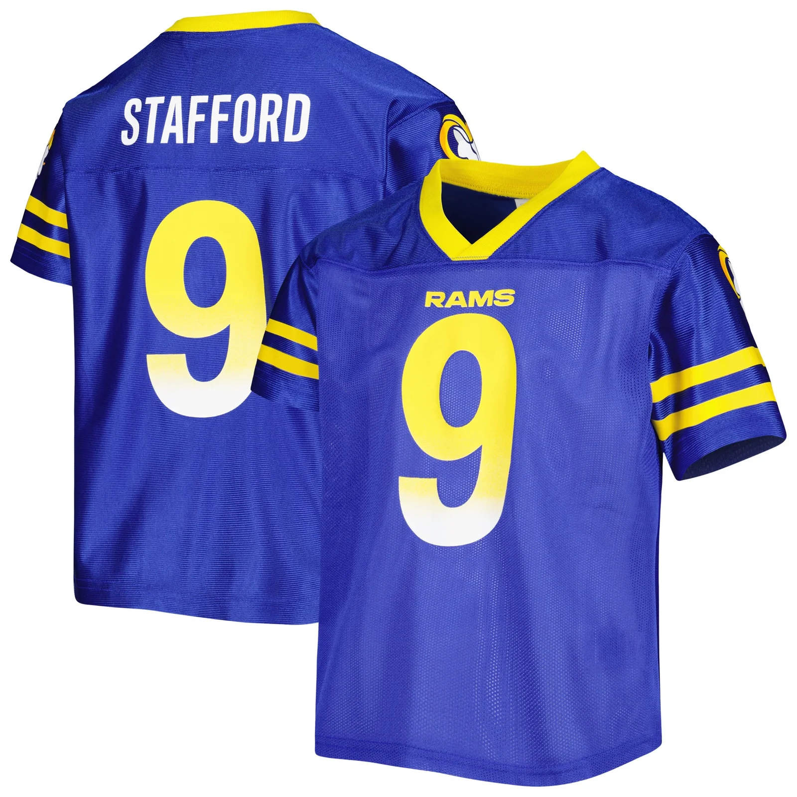 Youth Matthew Stafford Royal Los Angeles Rams Player Jersey -
