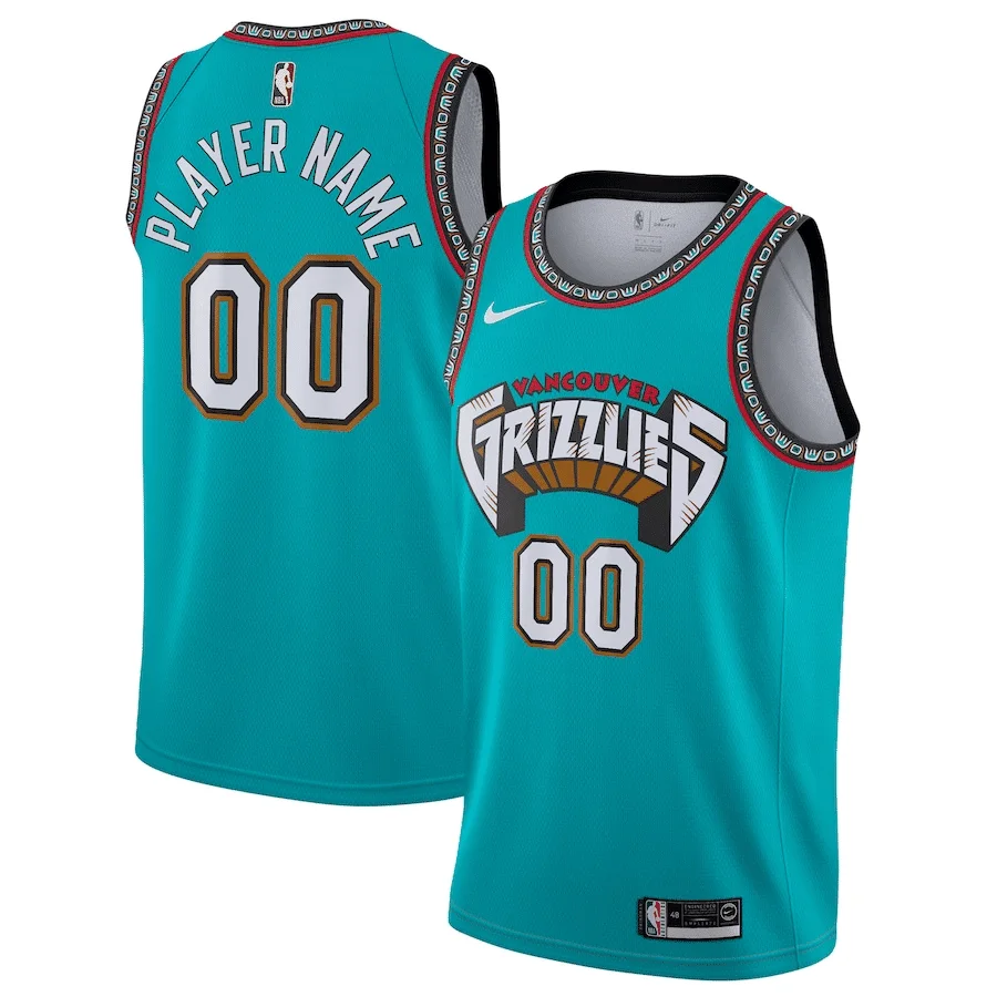 Men's Memphis Grizzlies 2020/2021 Classic Edition Swingman Custom Jersey