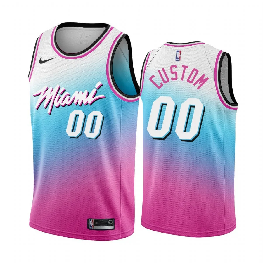 Woman's Custom Miami Heat NBA City Edition Jersey -