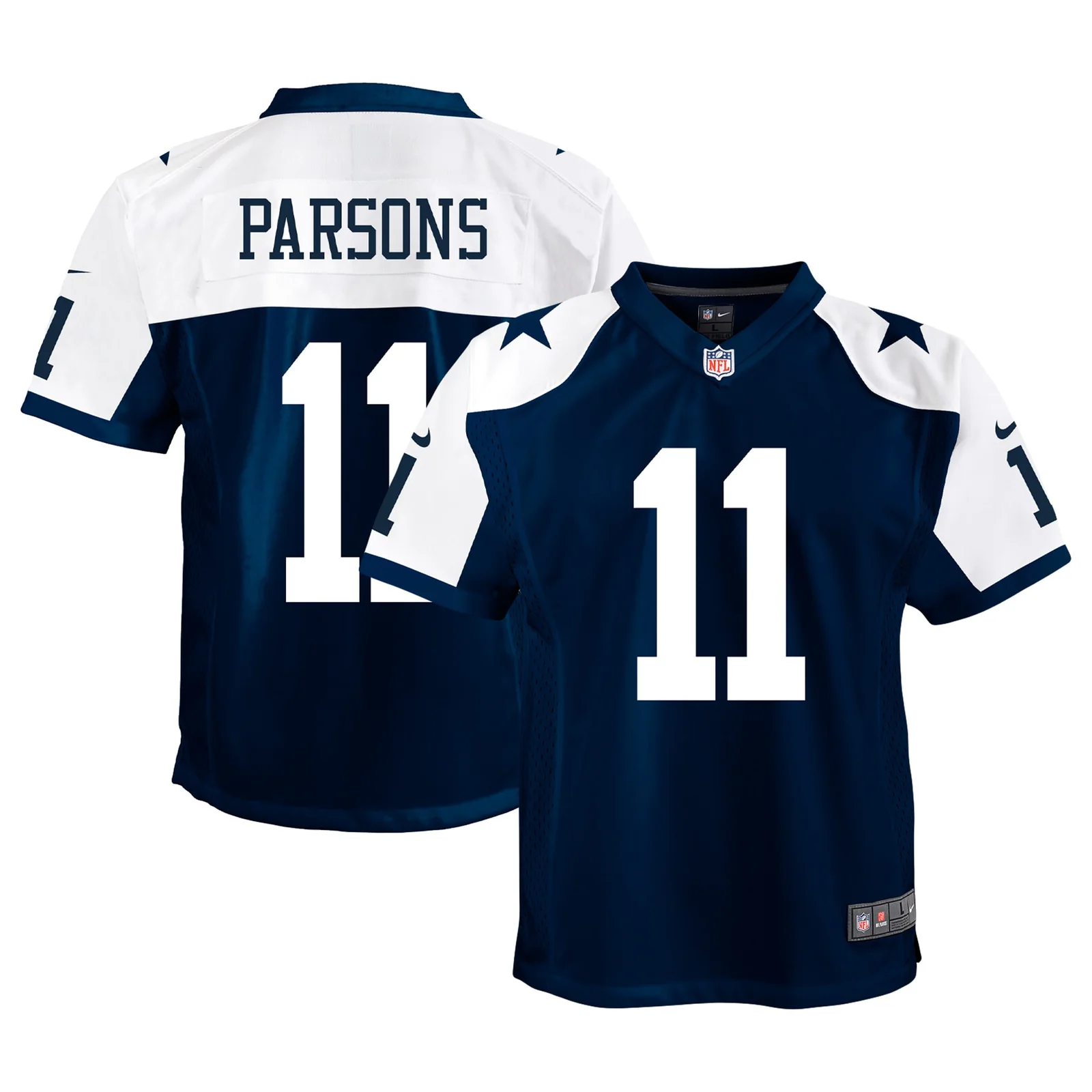 Micah Parsons Dallas Cowboys Youth Alternate Game Jersey - Navy -
