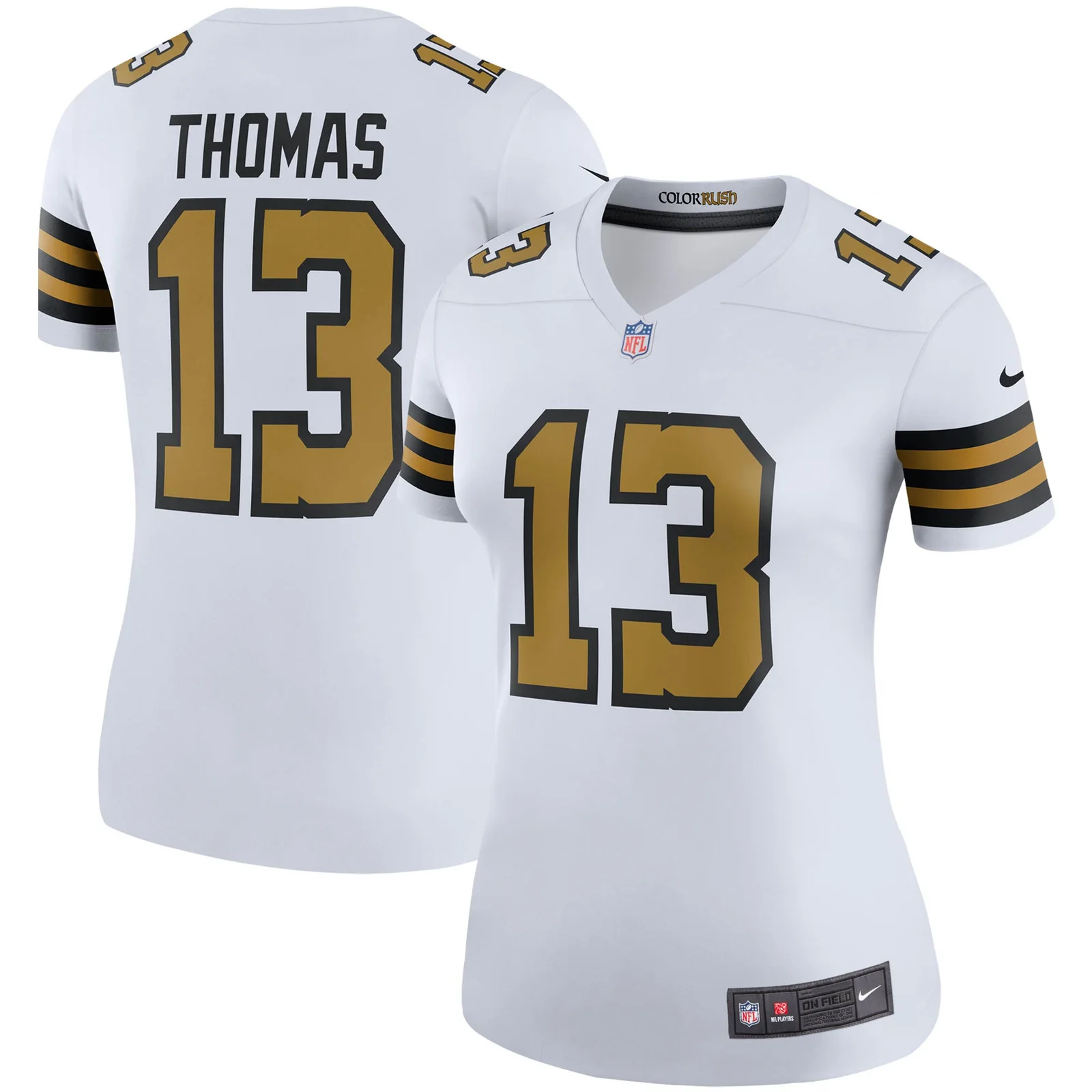 Michael Thomas New Orleans Saints Woman's Color Rush Legend Player Jersey - White -