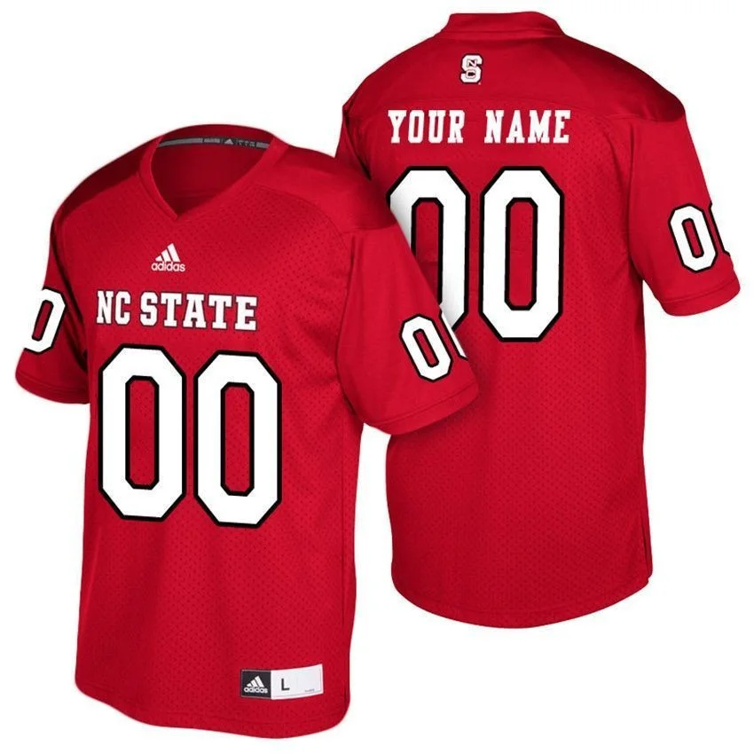 Youth's NC State Wolfpack Red College Football Custom Jersey -