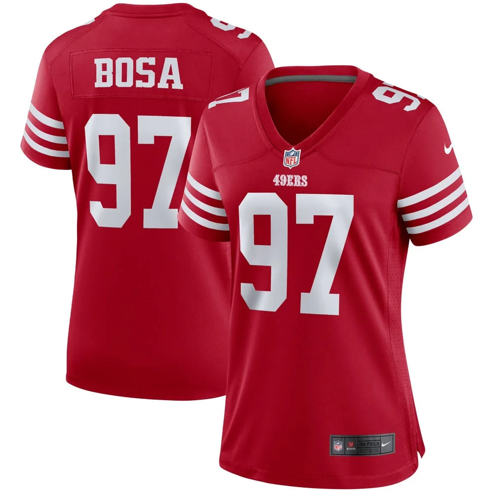 Nick Bosa San Francisco 49ers Woman's Player Game Jersey - Scarlet -