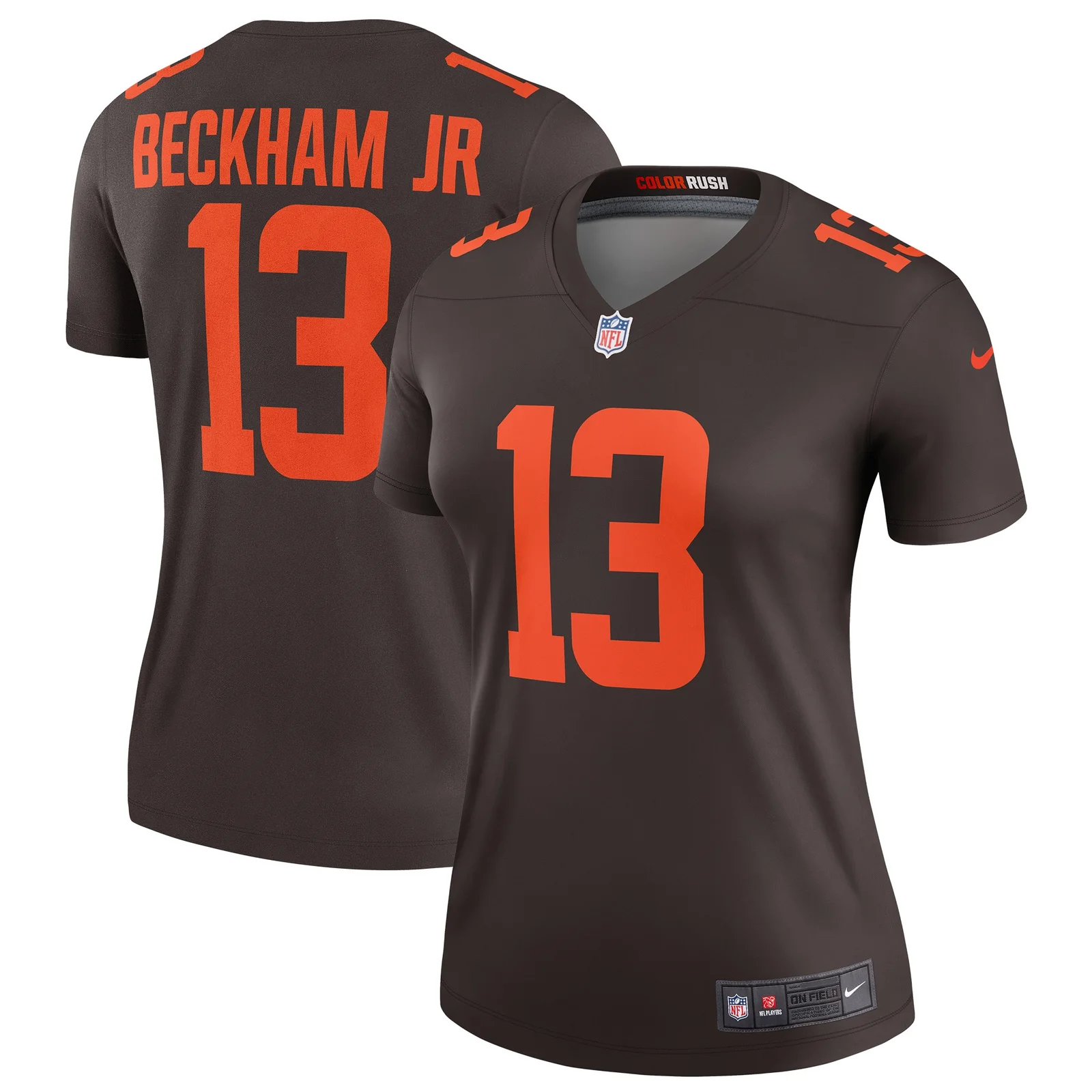Odell Beckham Jr. Cleveland Browns Woman's Alternate Legend Jersey - Brown -