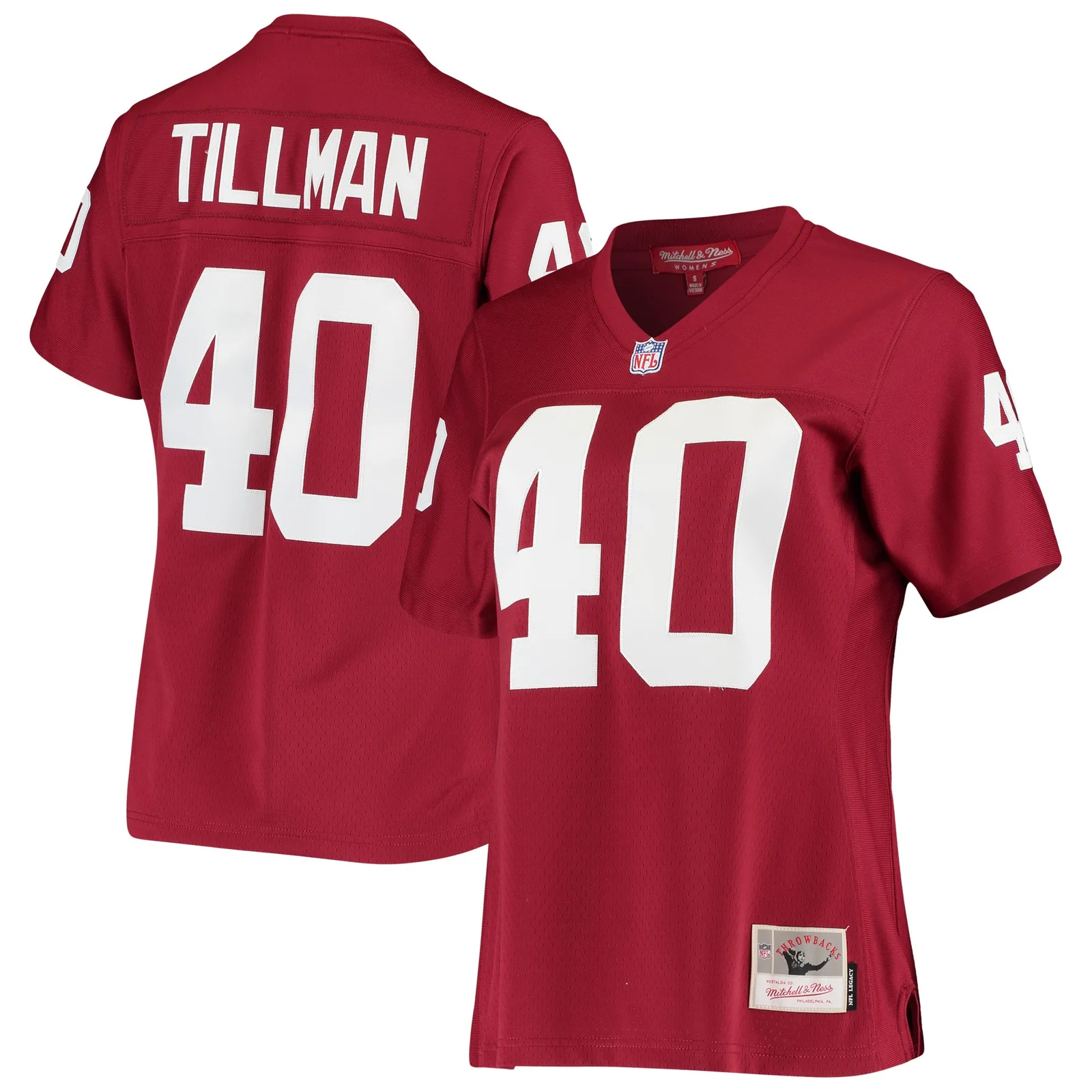 Pat Tillman Arizona Cardinals Mitchell &amp; Ness Woman's Legacy  Team Jersey - Cardinal
