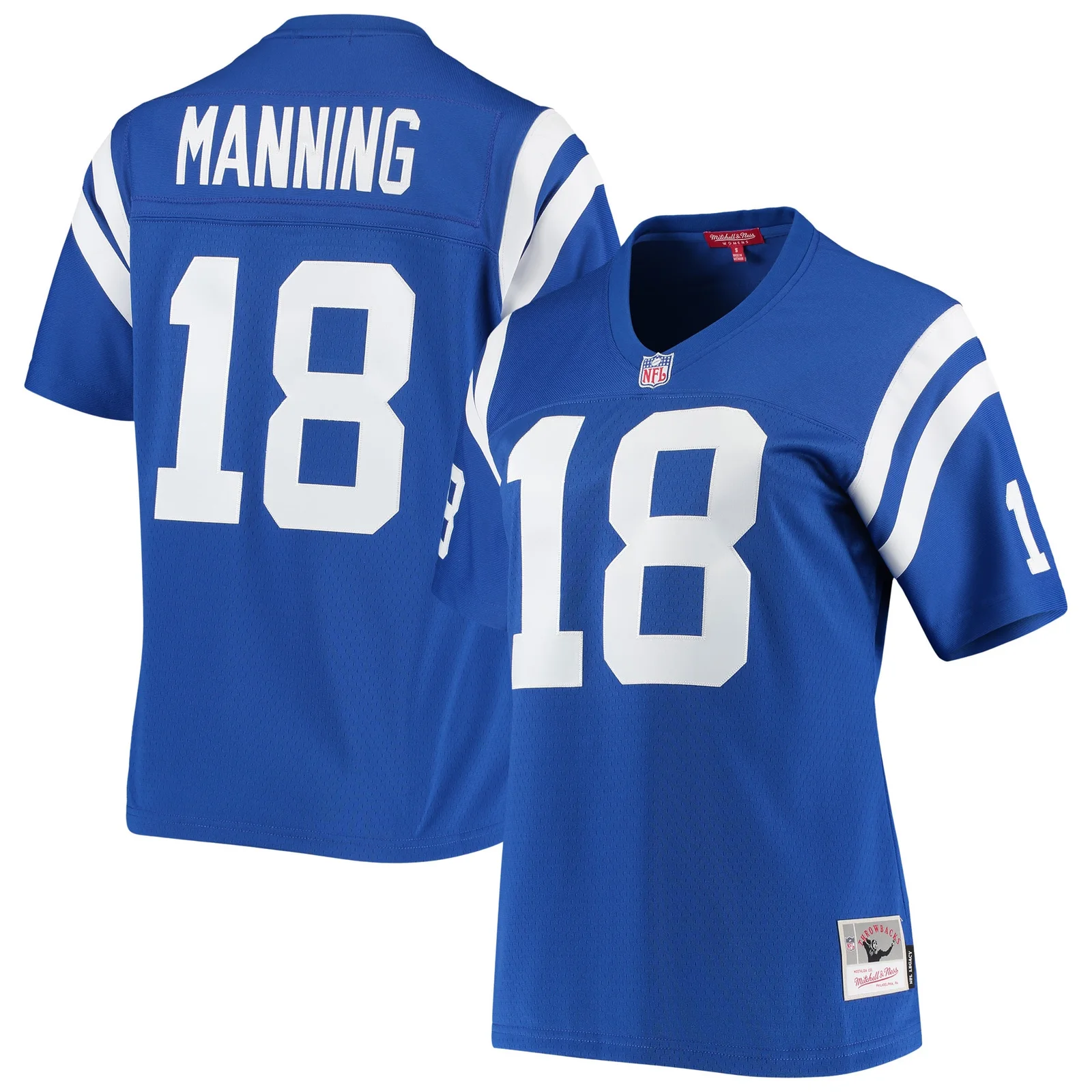 Peyton Manning Indianapolis Colts Mitchell &amp; Ness Woman's 1998 Legacy  Jersey - Royal