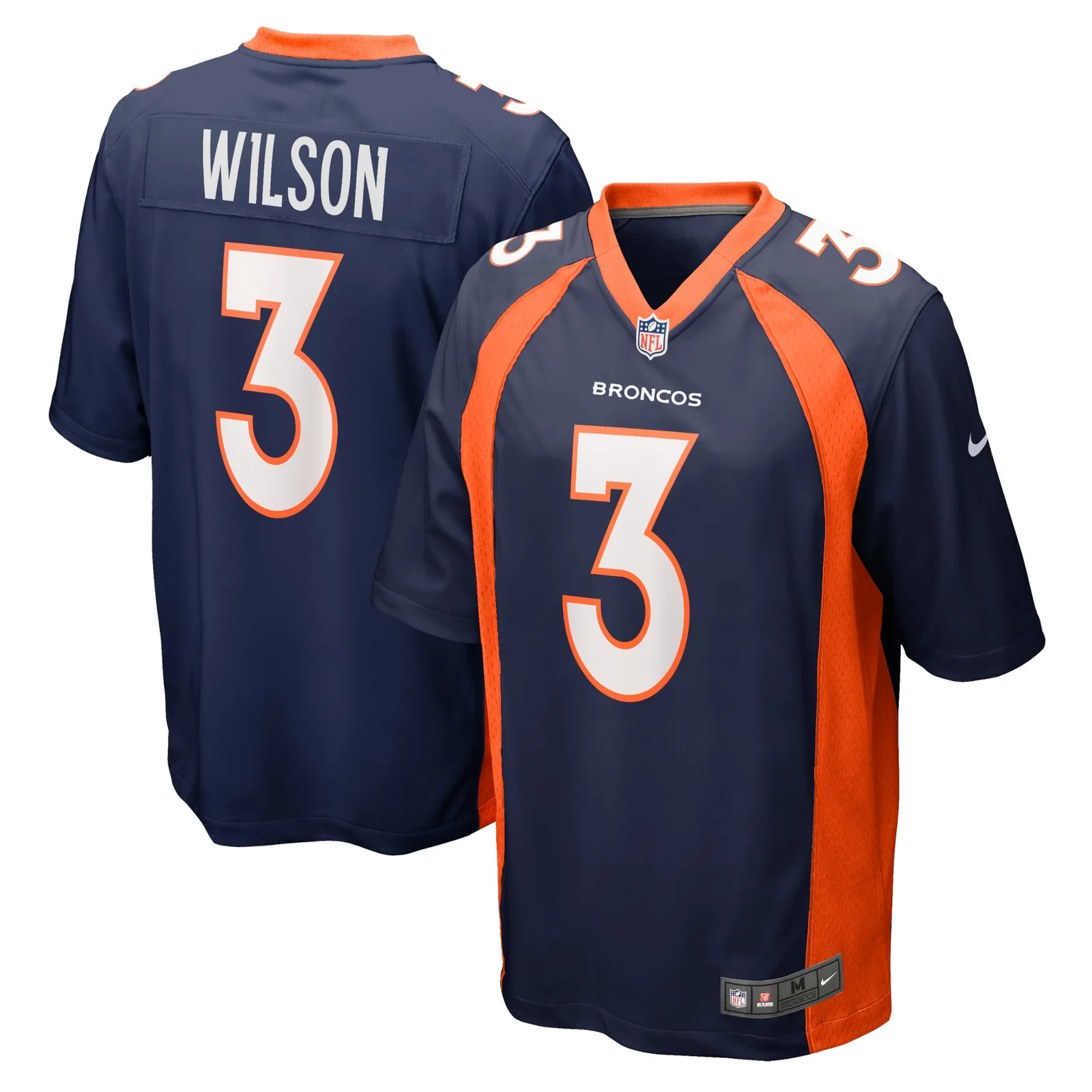 Russell Wilson Denver Broncos Youth Alternate Game Jersey - Navy -